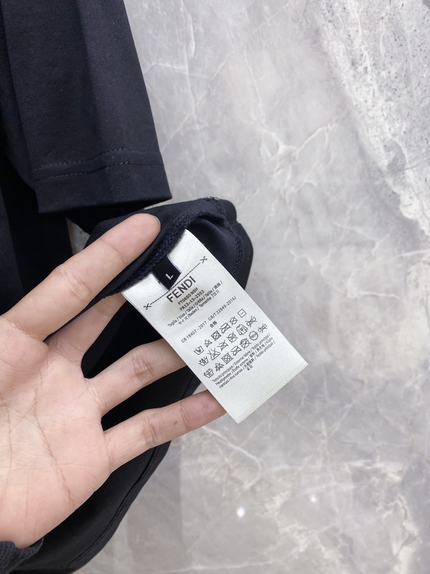Fendi Basic Clothing Cotton Black M-l-xl