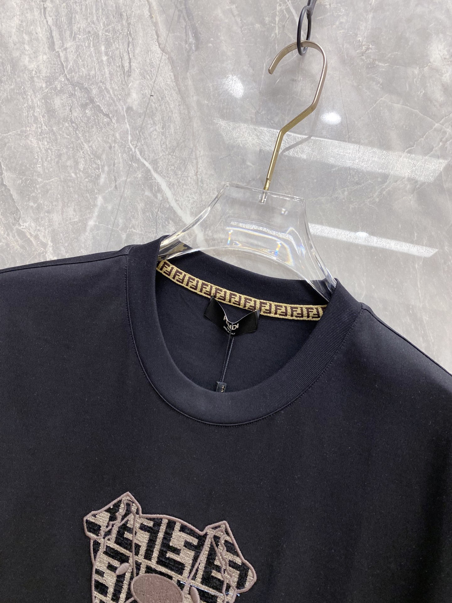 Fendi Basic Clothing Cotton Black M-l-xl