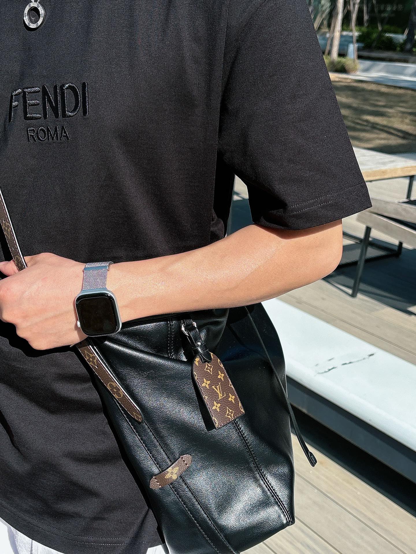 Fendi Basic Clothing Cotton Black M-l-xl