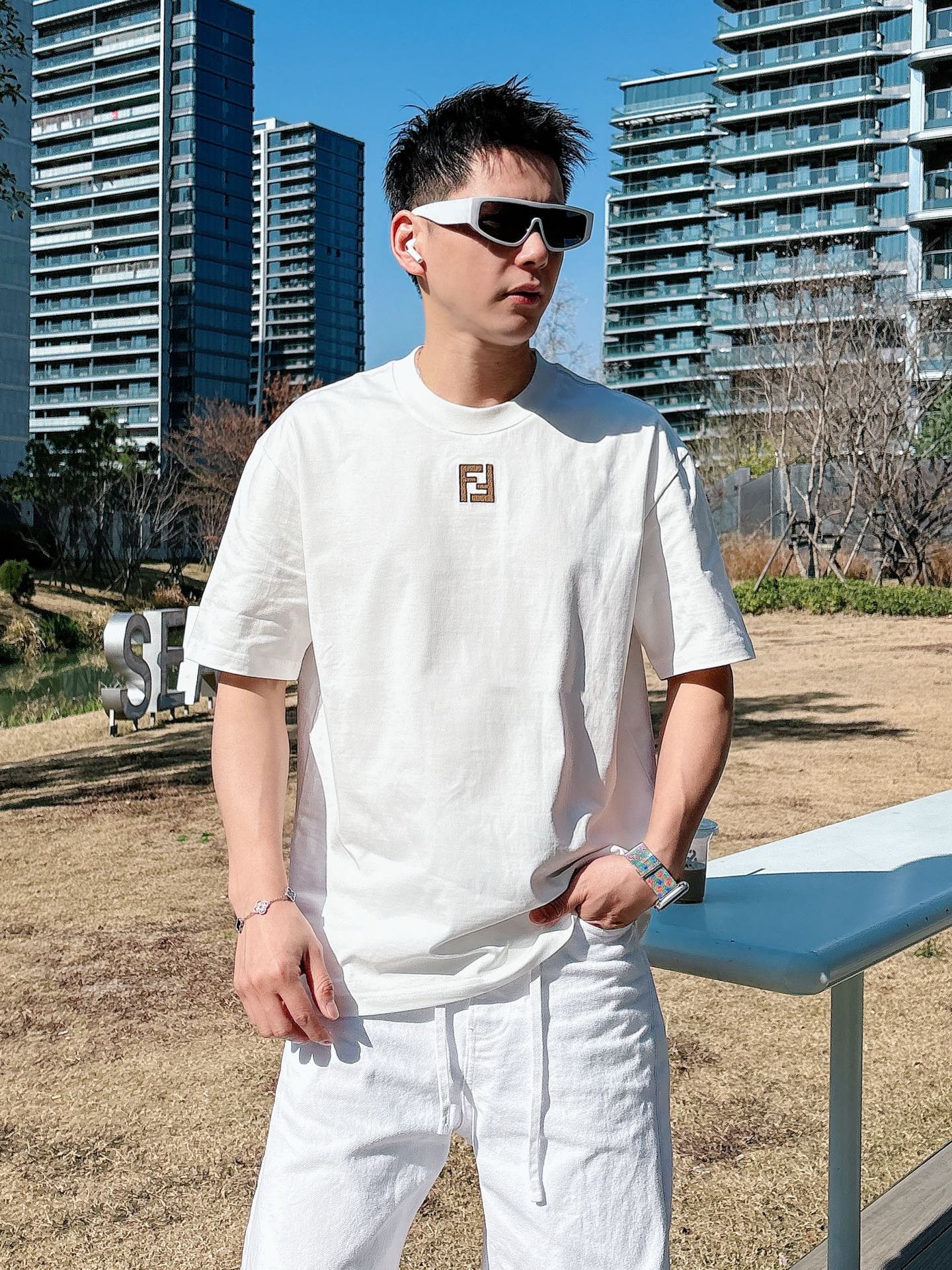 Fendi Basic Clothing Cotton Black M-l-xl