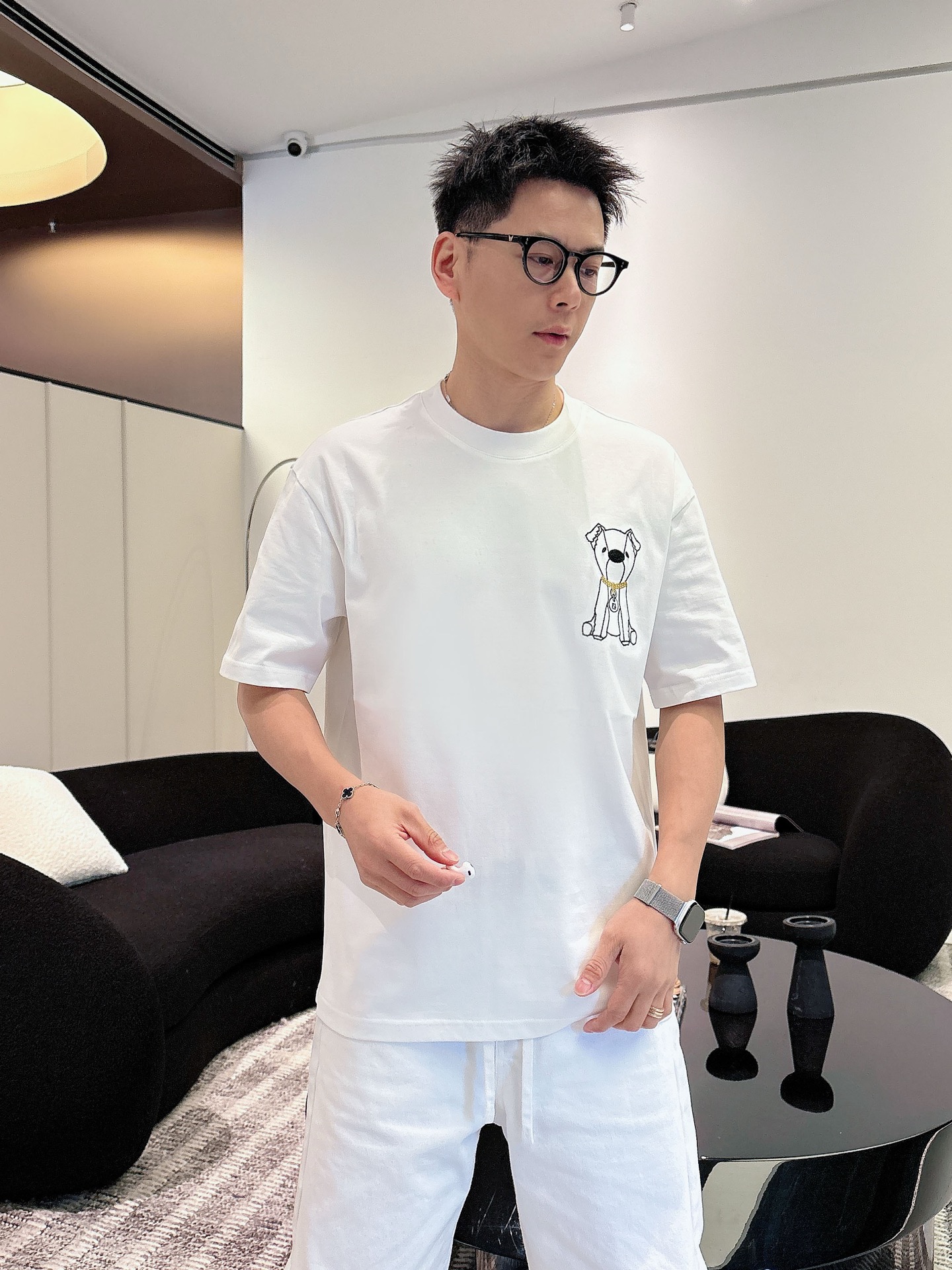 Fendi Basic Clothing Cotton Black M-l-xl