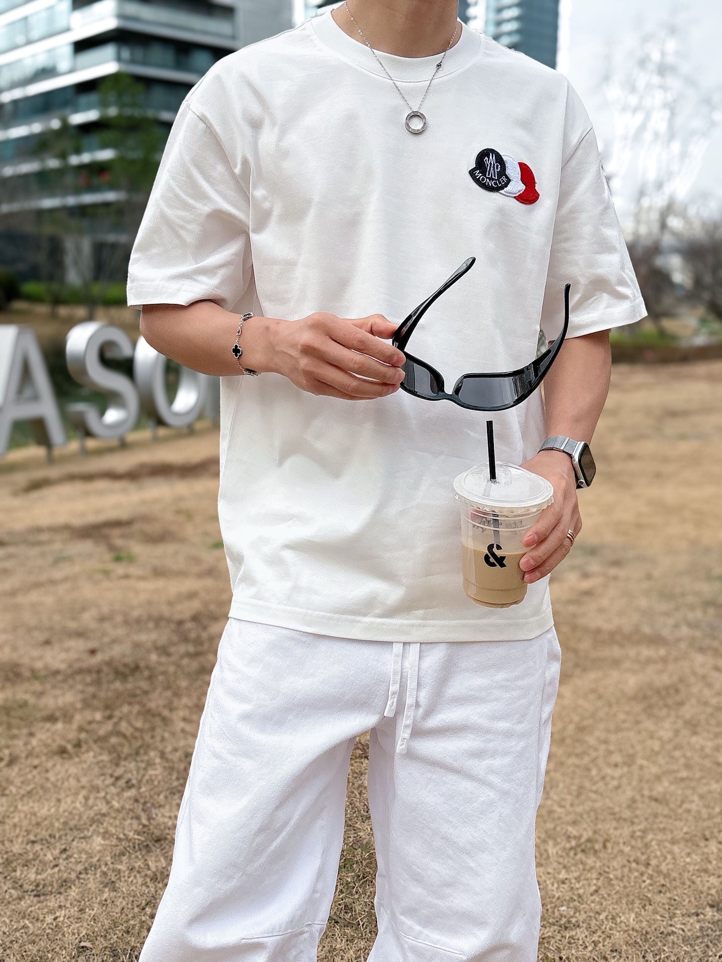 Moncler Basic Clothing Cotton Black M-l-xl