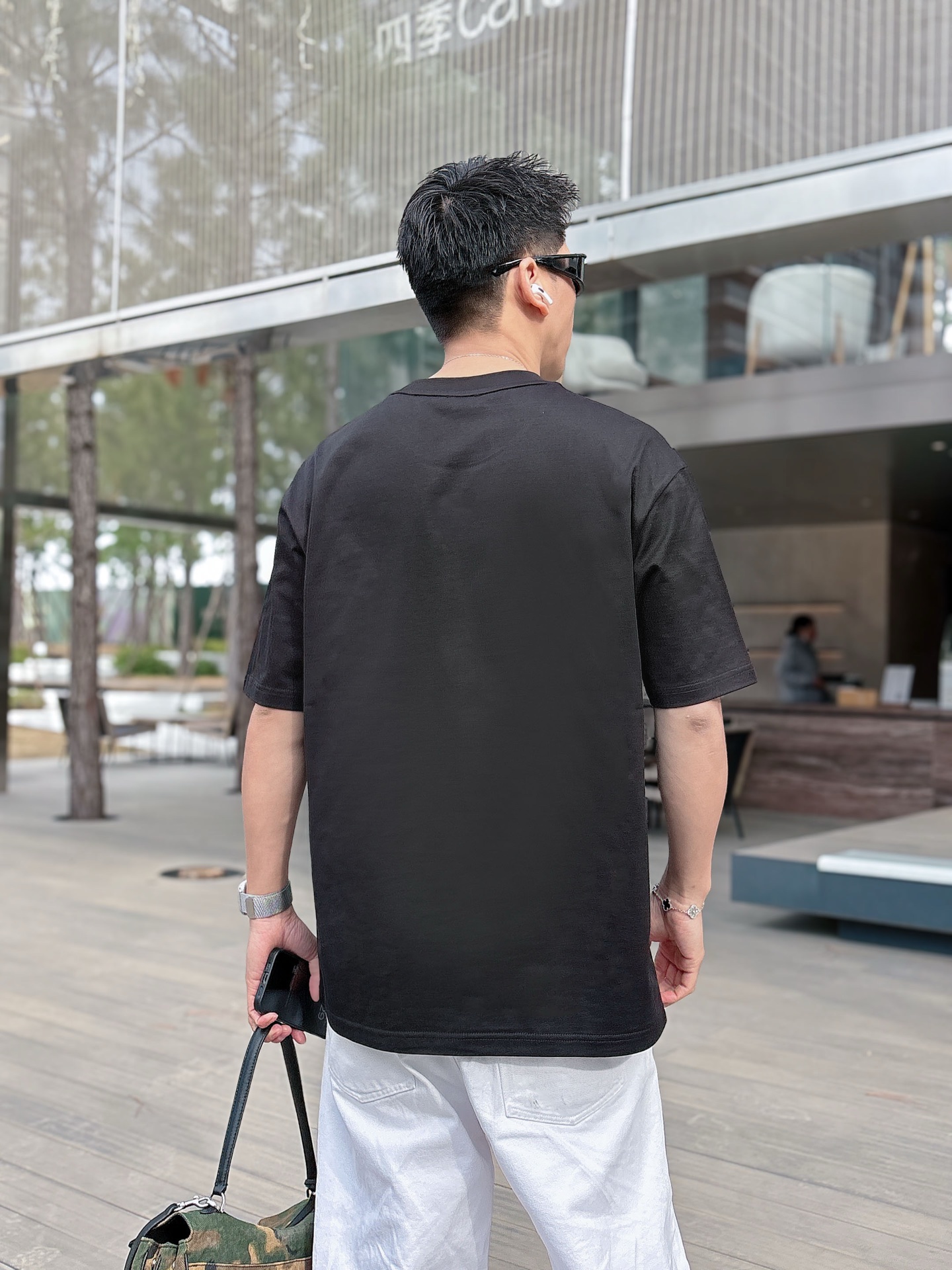 Moncler Basic Clothing Cotton Black M-l-xl
