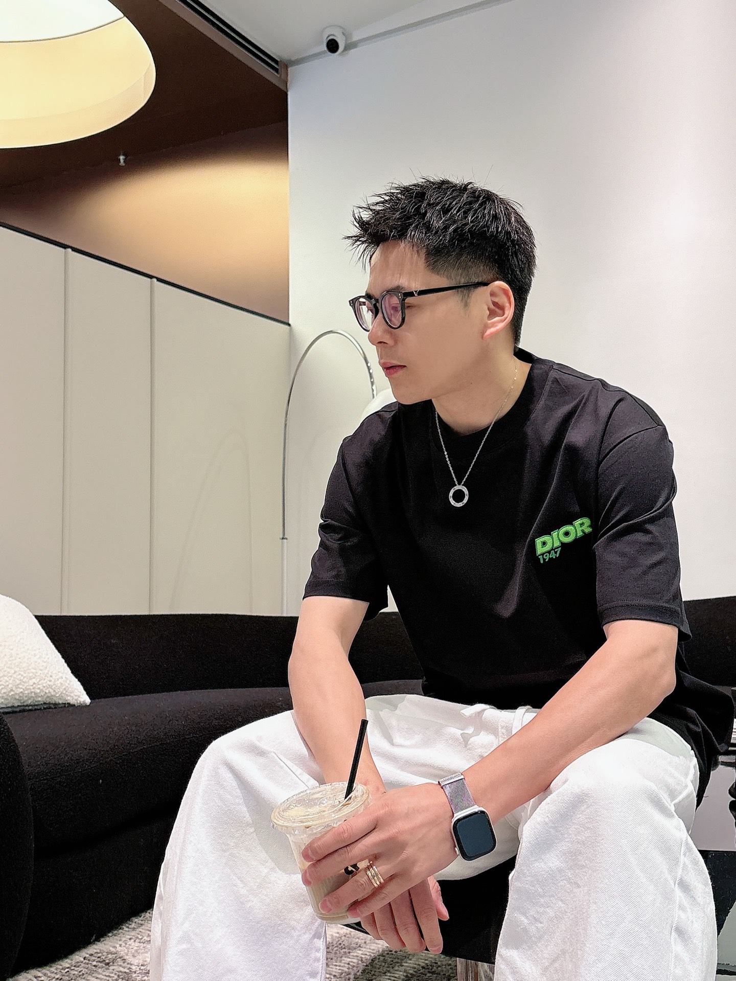 Dior Basic Clothing Cotton Black M-l-xl