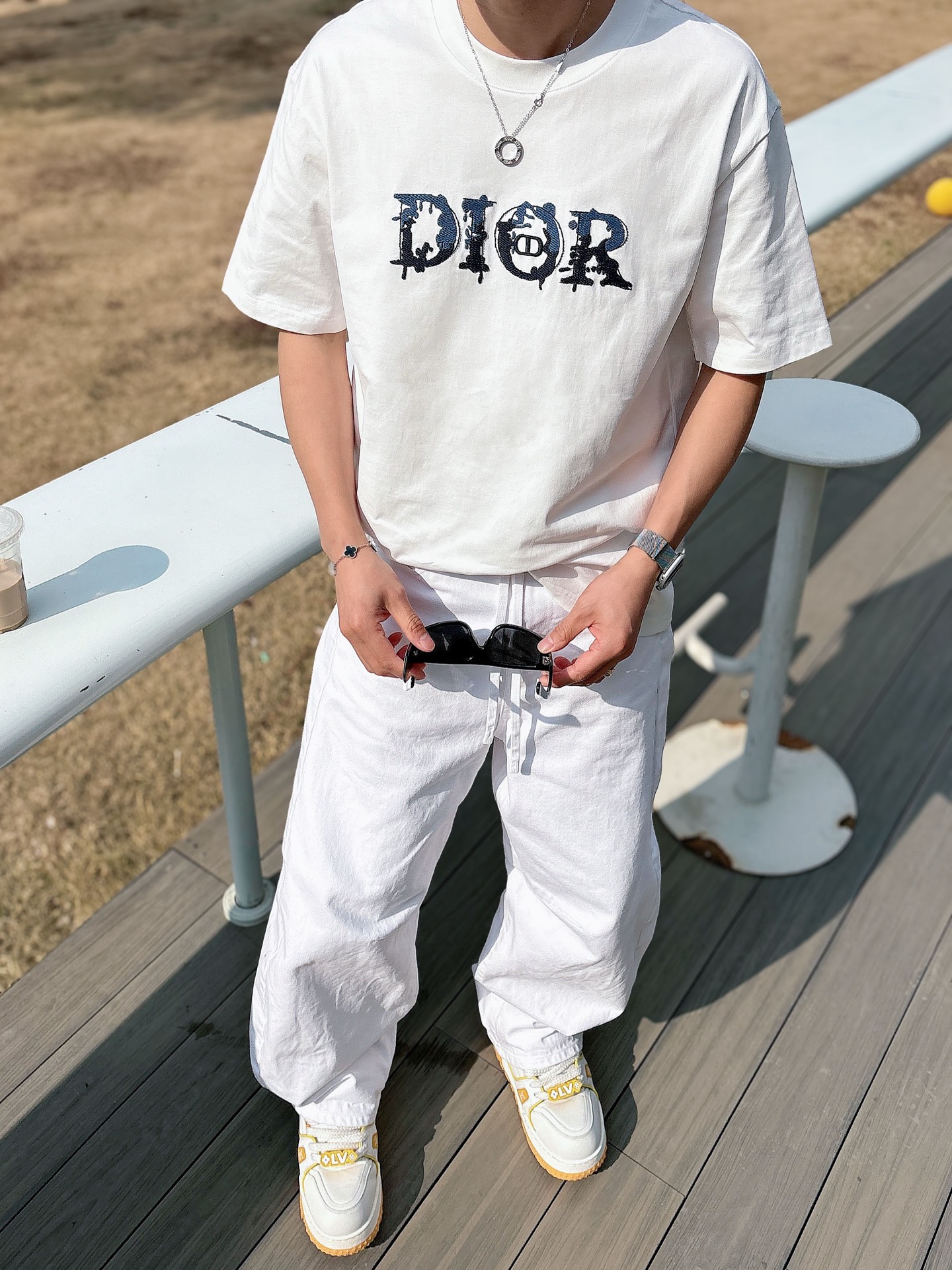 Dior Basic Clothing Cotton Black M-l-xl