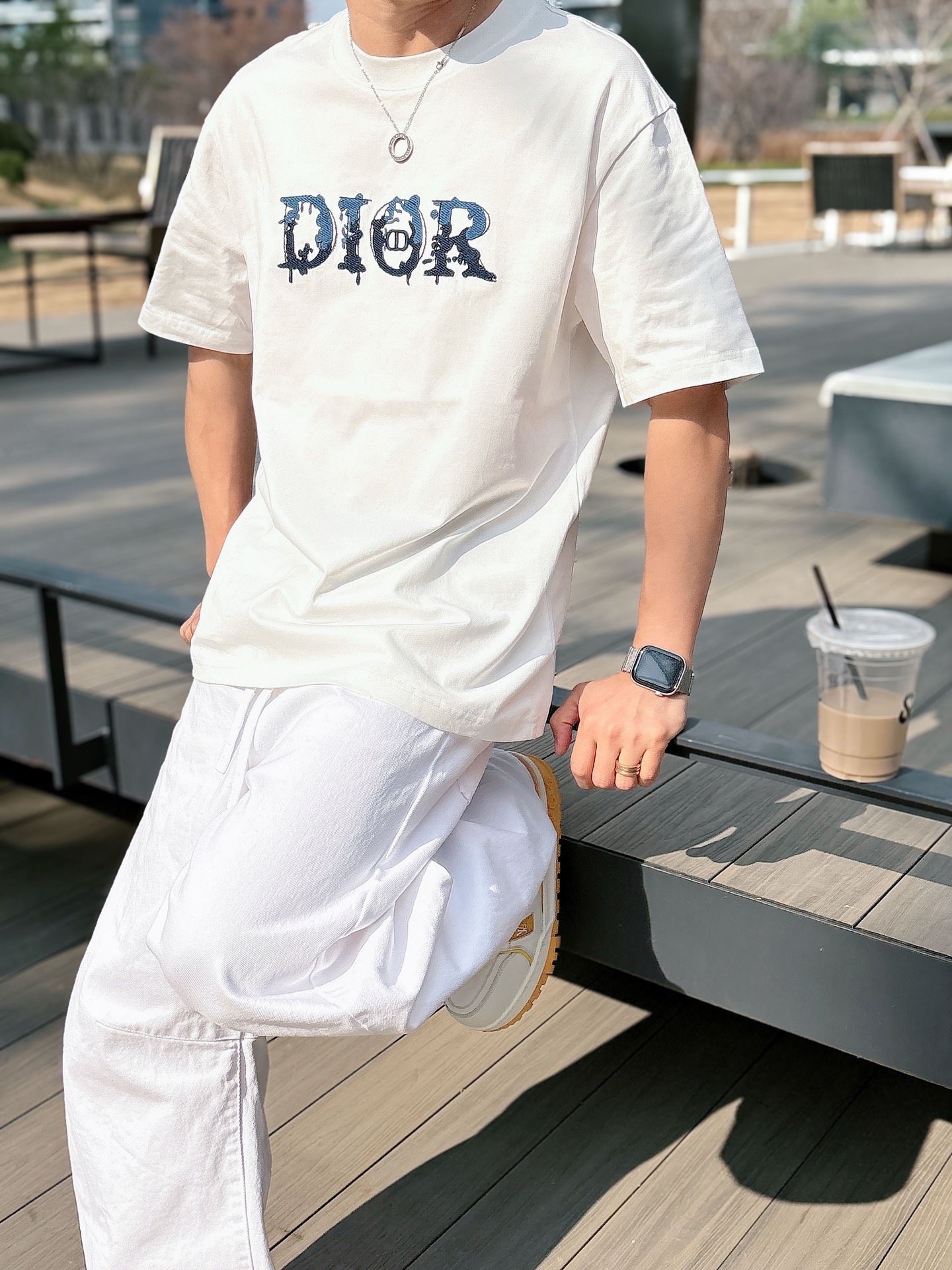 Dior Basic Clothing Cotton Black M-l-xl