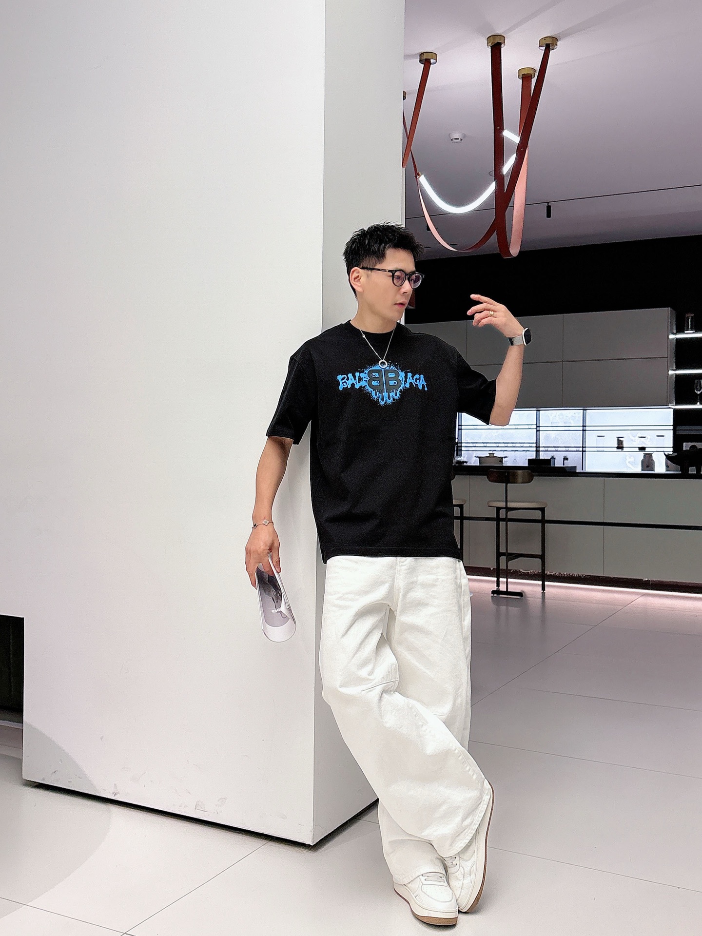 Balenciaga Basic Clothing Cotton Black M-l-xl