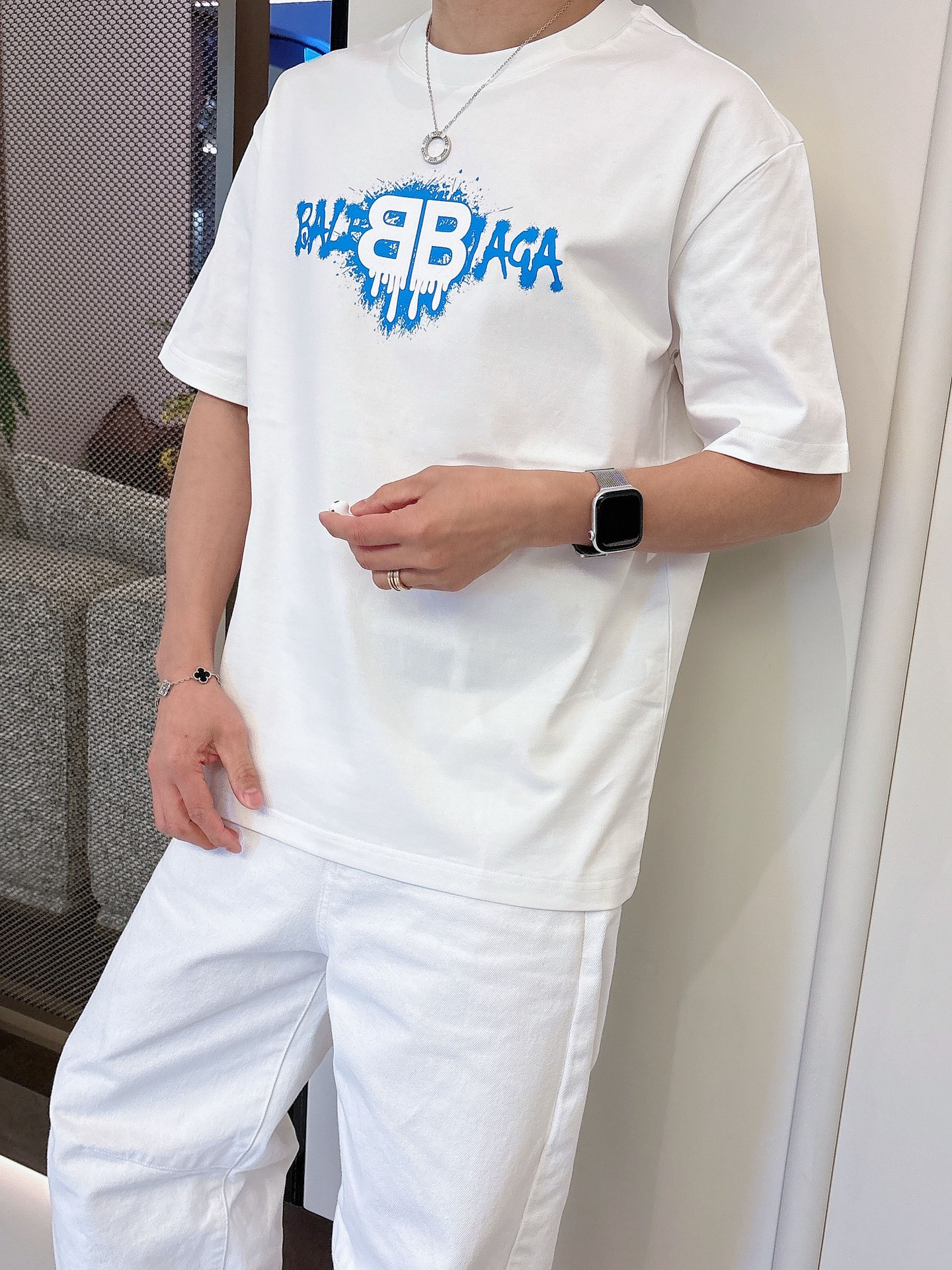 Balenciaga Basic Clothing Cotton Black M-l-xl