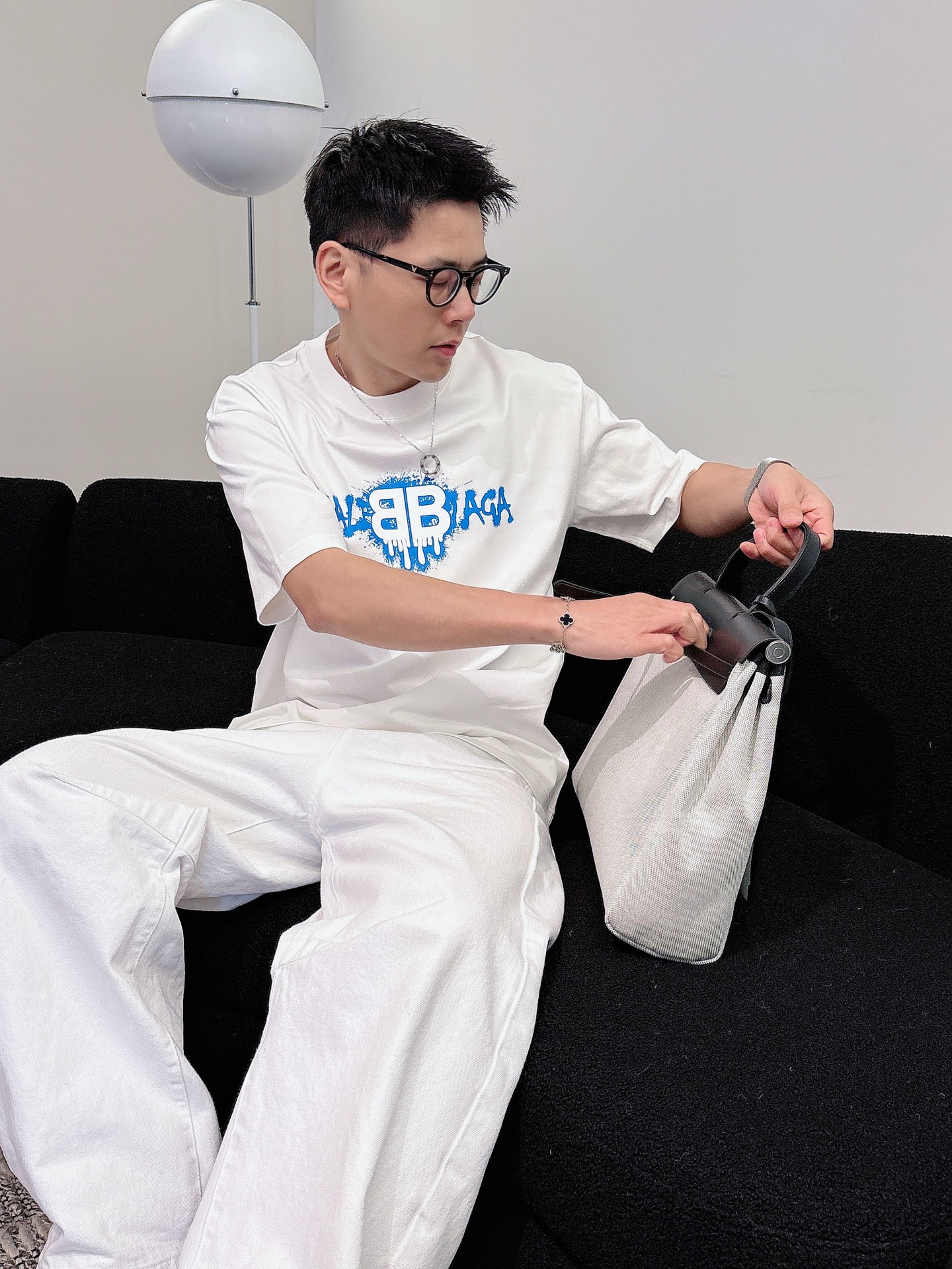Balenciaga Basic Clothing Cotton Black M-l-xl