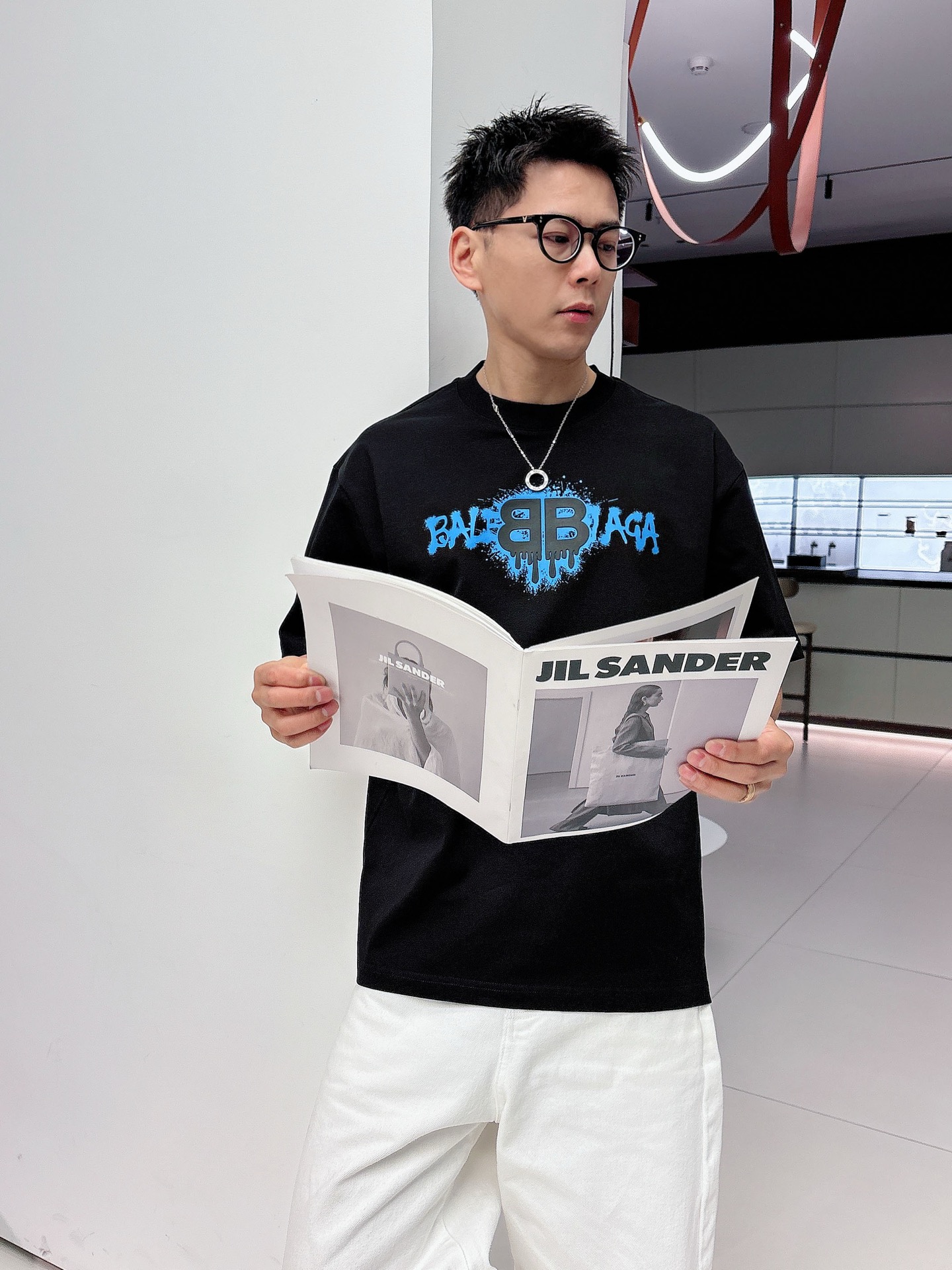 Balenciaga Basic Clothing Cotton Black M-l-xl