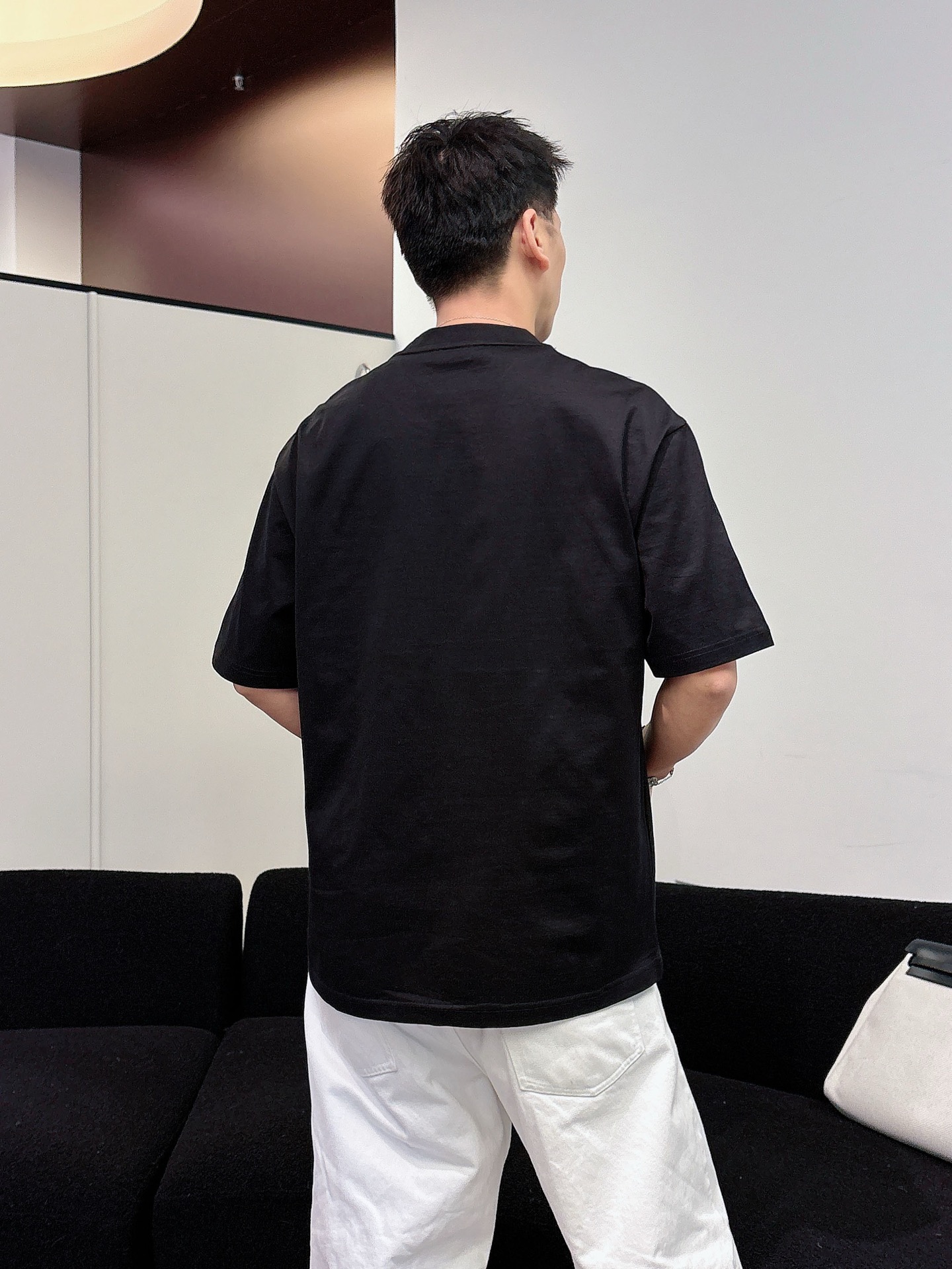 Moncler Basic Clothing Cotton Black M-l-xl