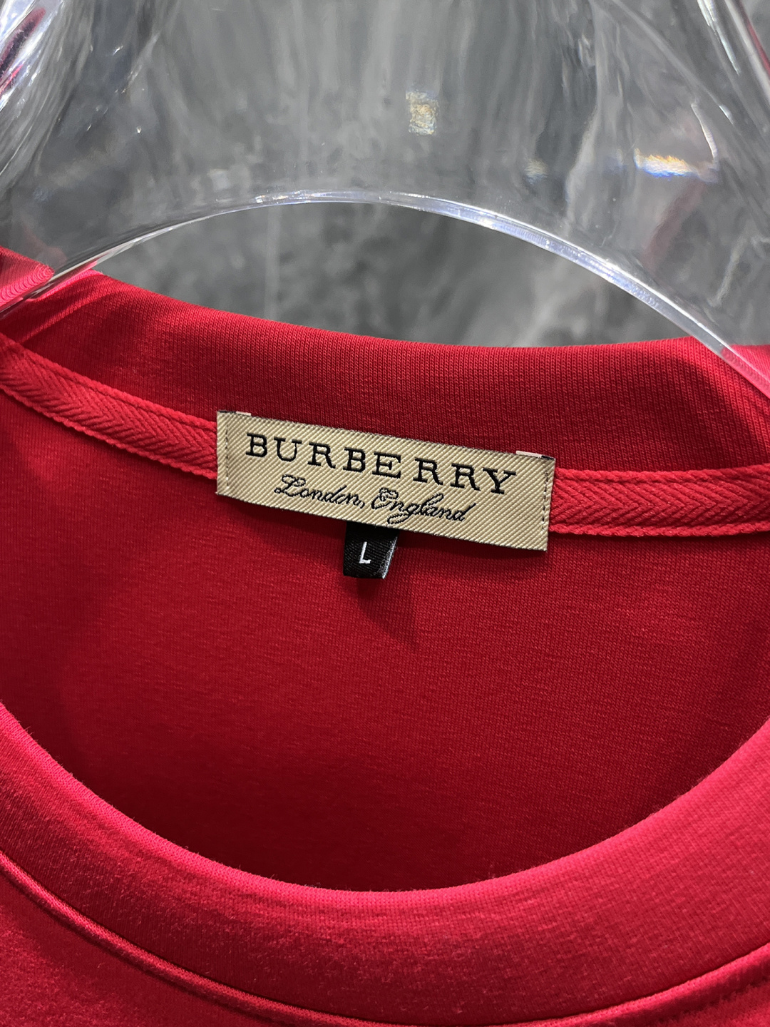 Burberry Hoodie Red M-xl