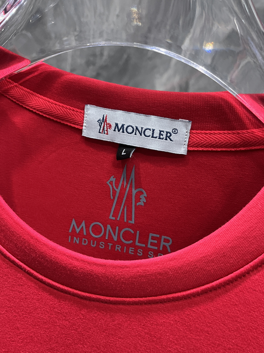 Moncler Hoodie Red M-l-xl