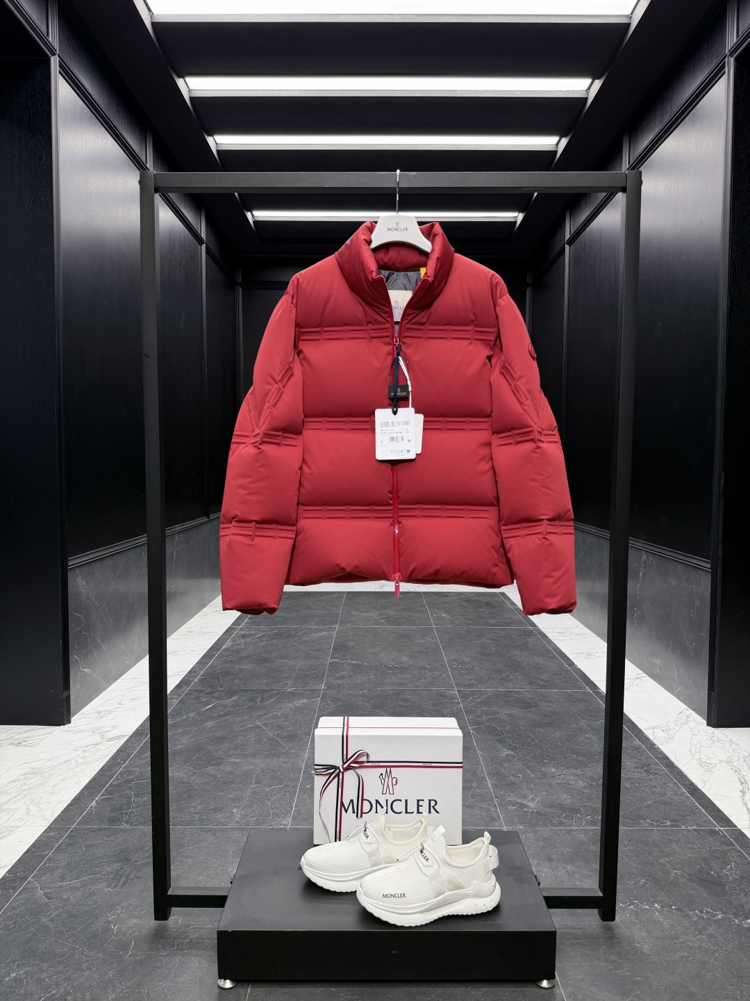 Moncler Female Jacket Black Couple Style S-m-l