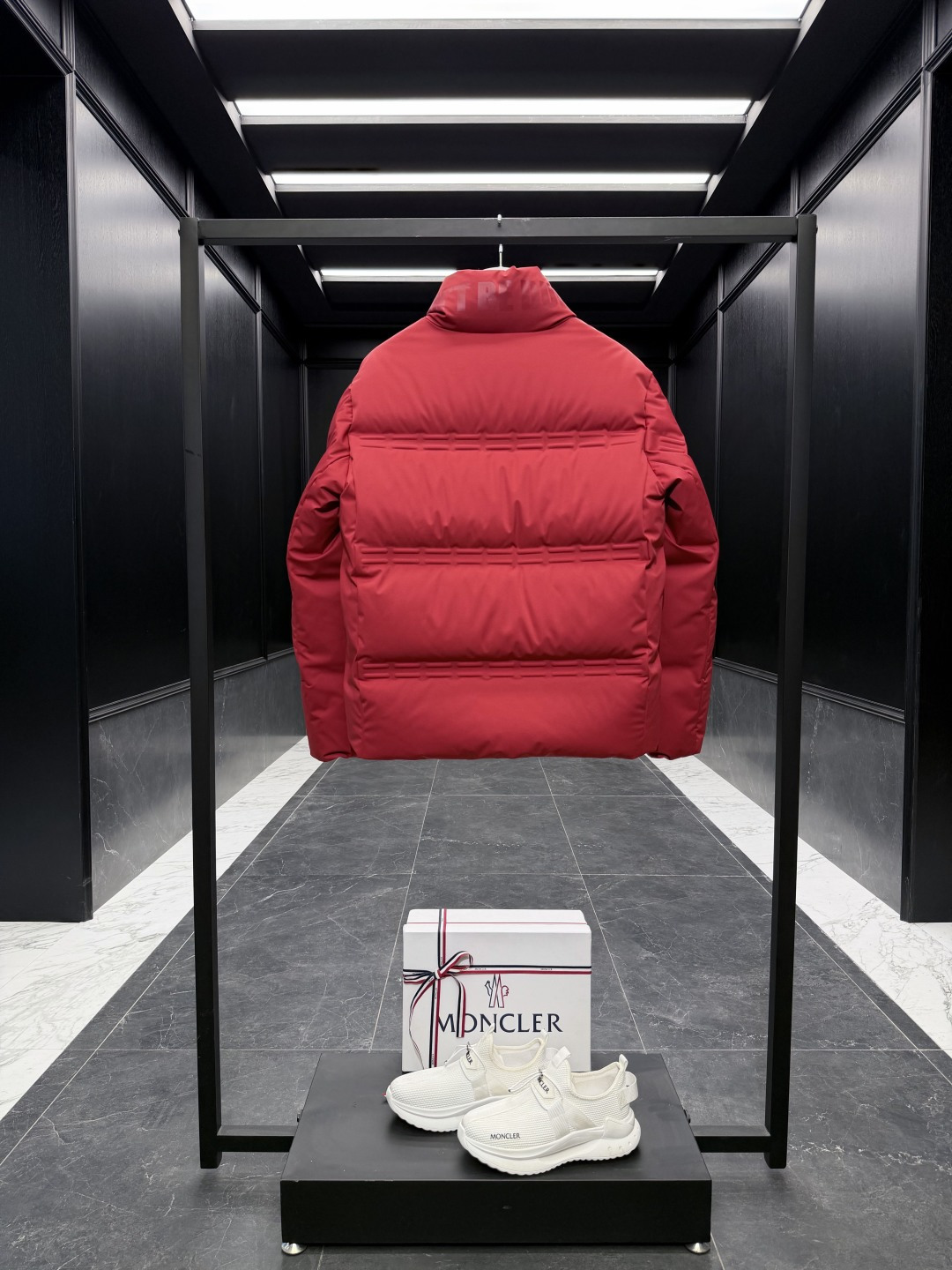Moncler Female Jacket Black Couple Style S-m-l