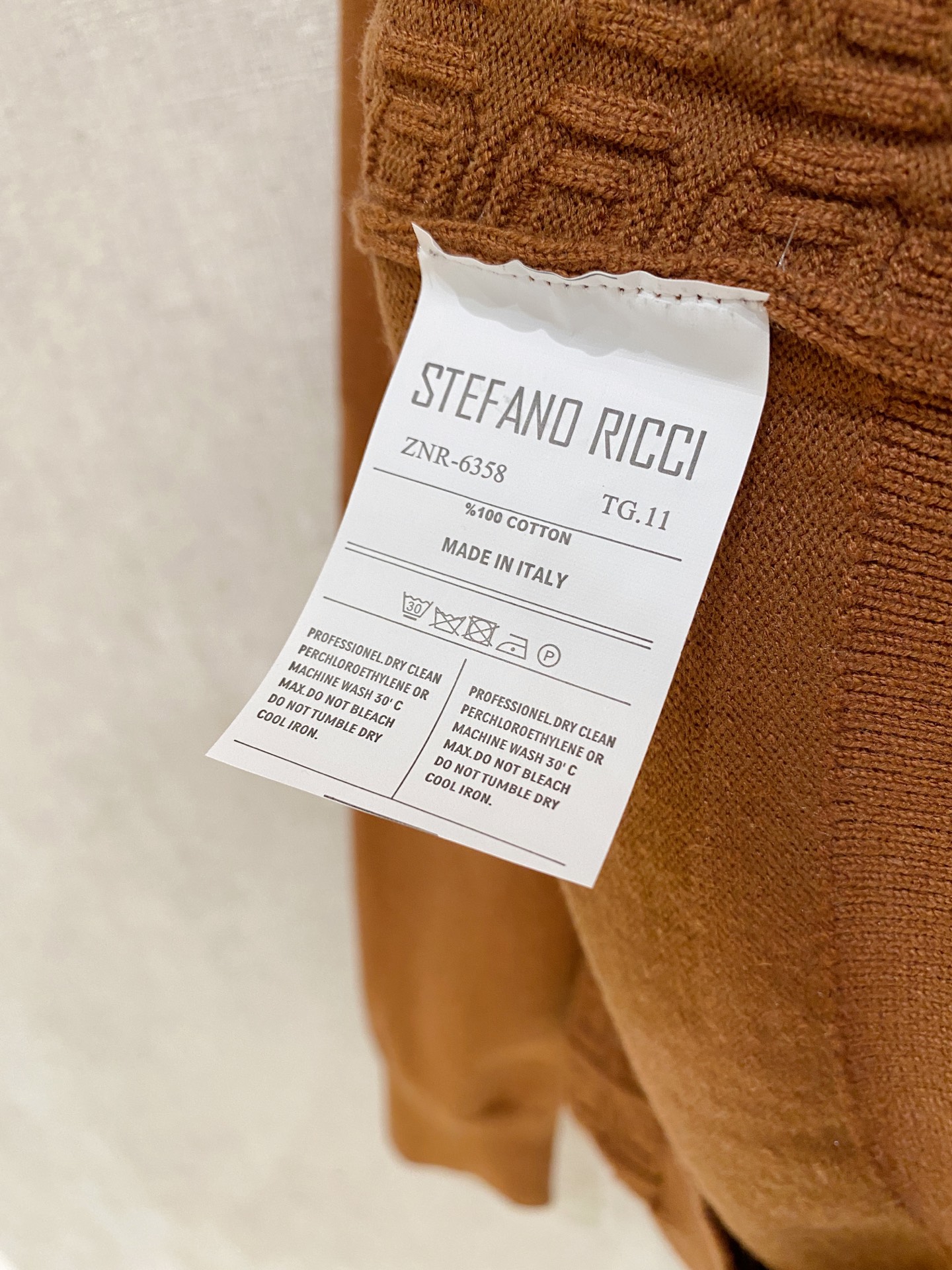 Stefano Ricci Basic Clothing Wool M-xl