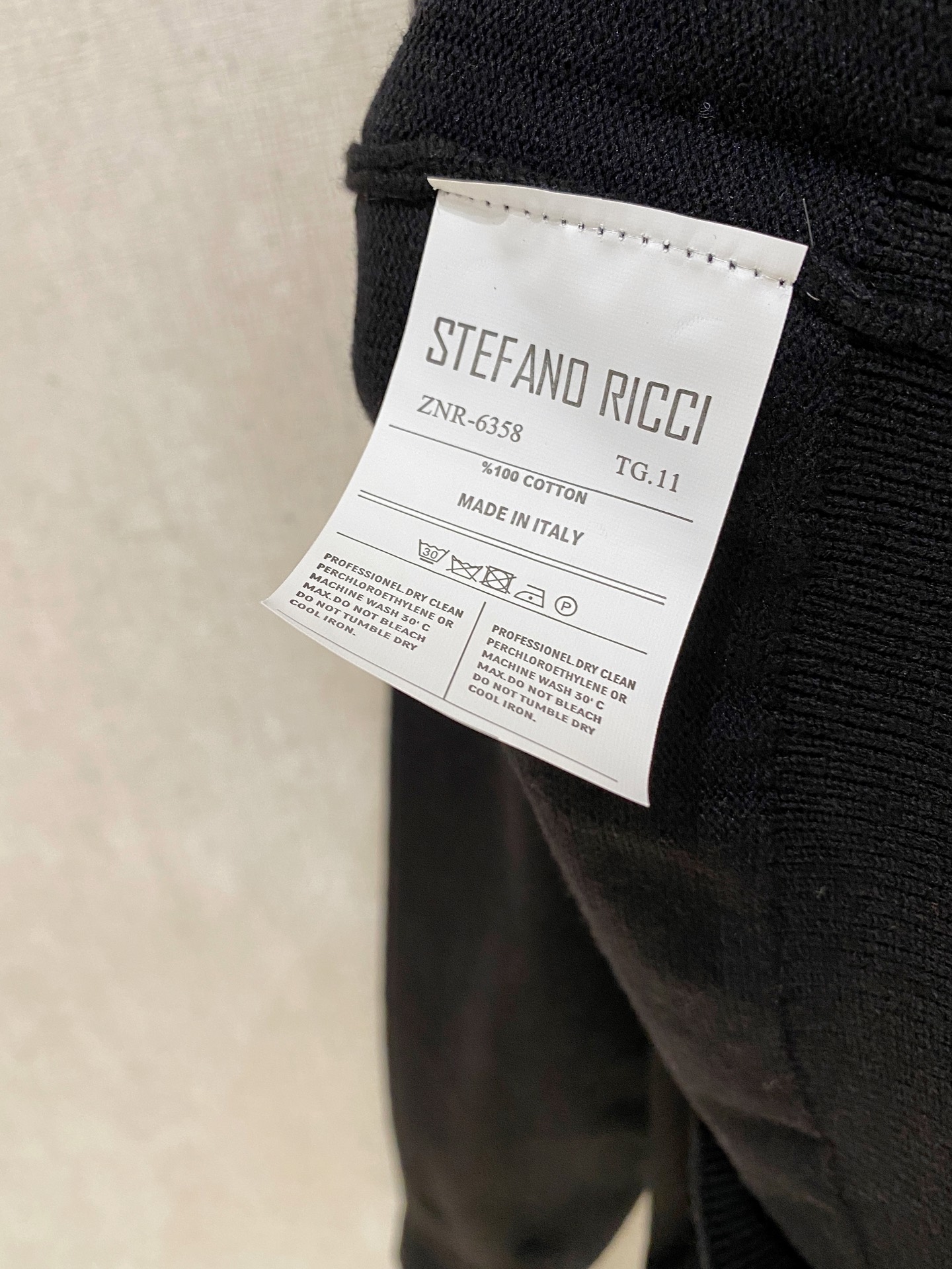 Stefano Ricci Basic Clothing Wool M-xl