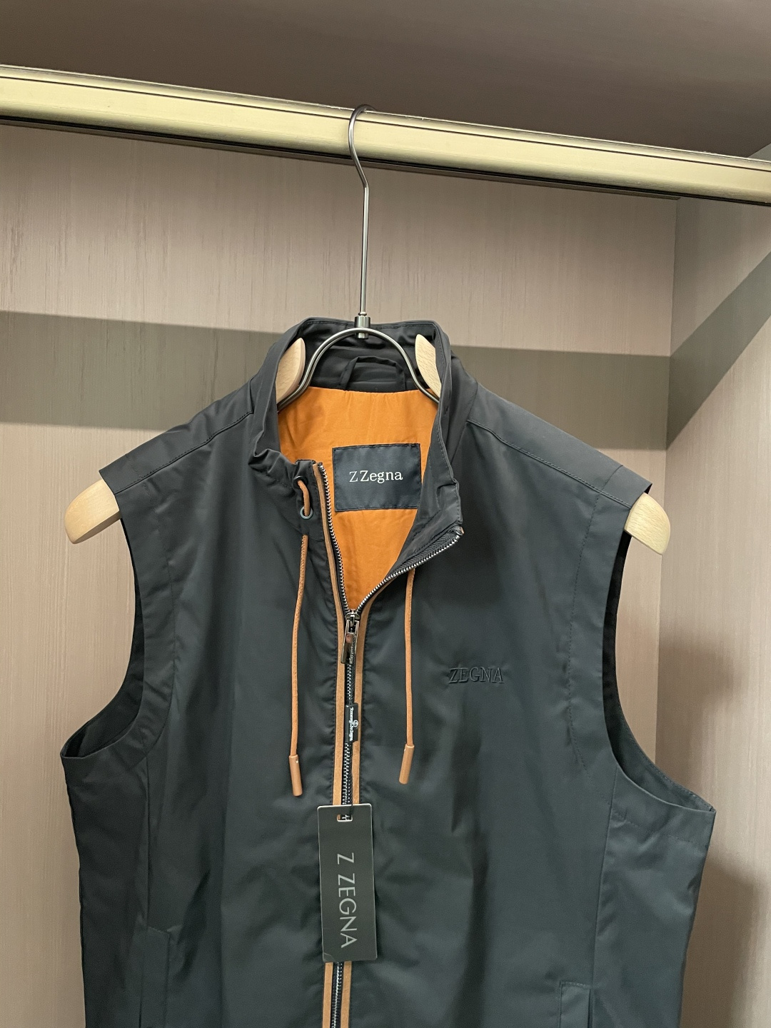 Ermenegildo Zegna Vest Hooded S-m-xl