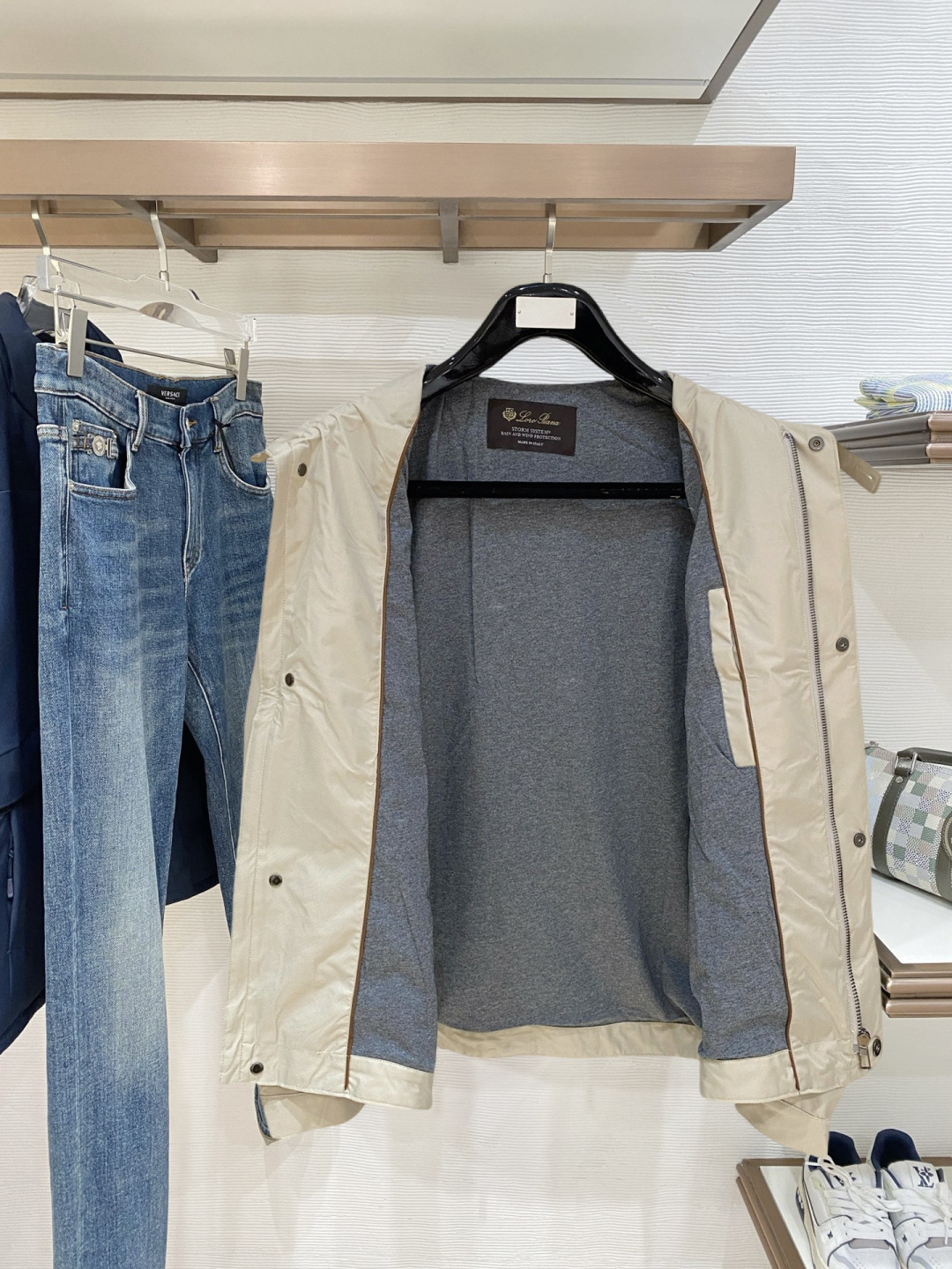 Loro Piana Jacket Blue M-l-xl