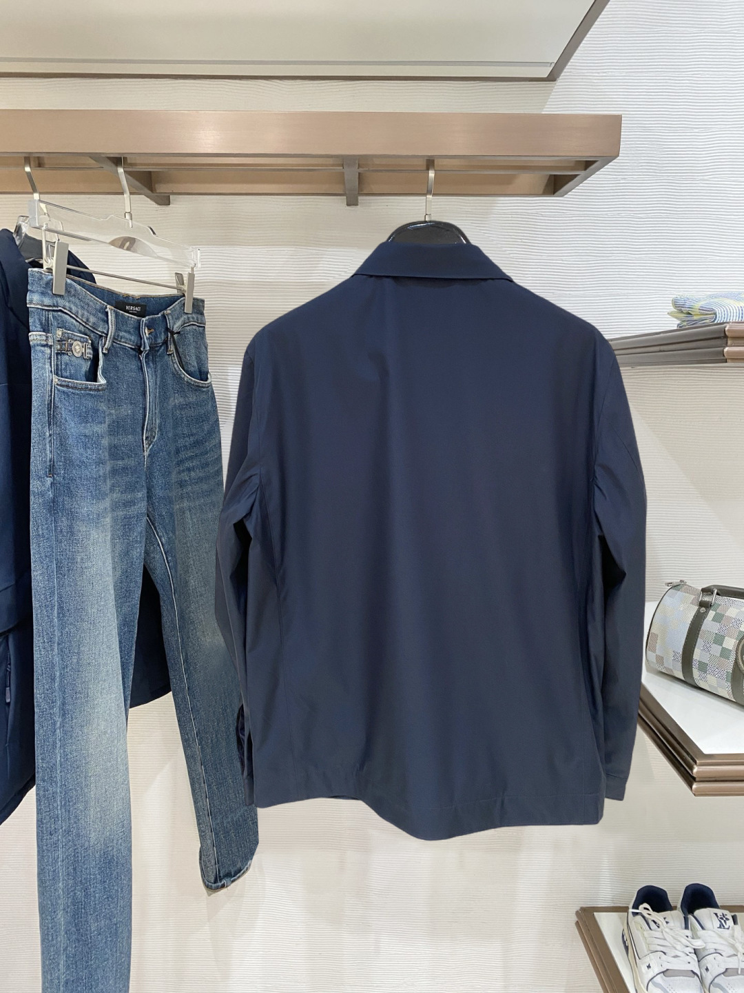 Loro Piana Jacket Blue M-l-xl
