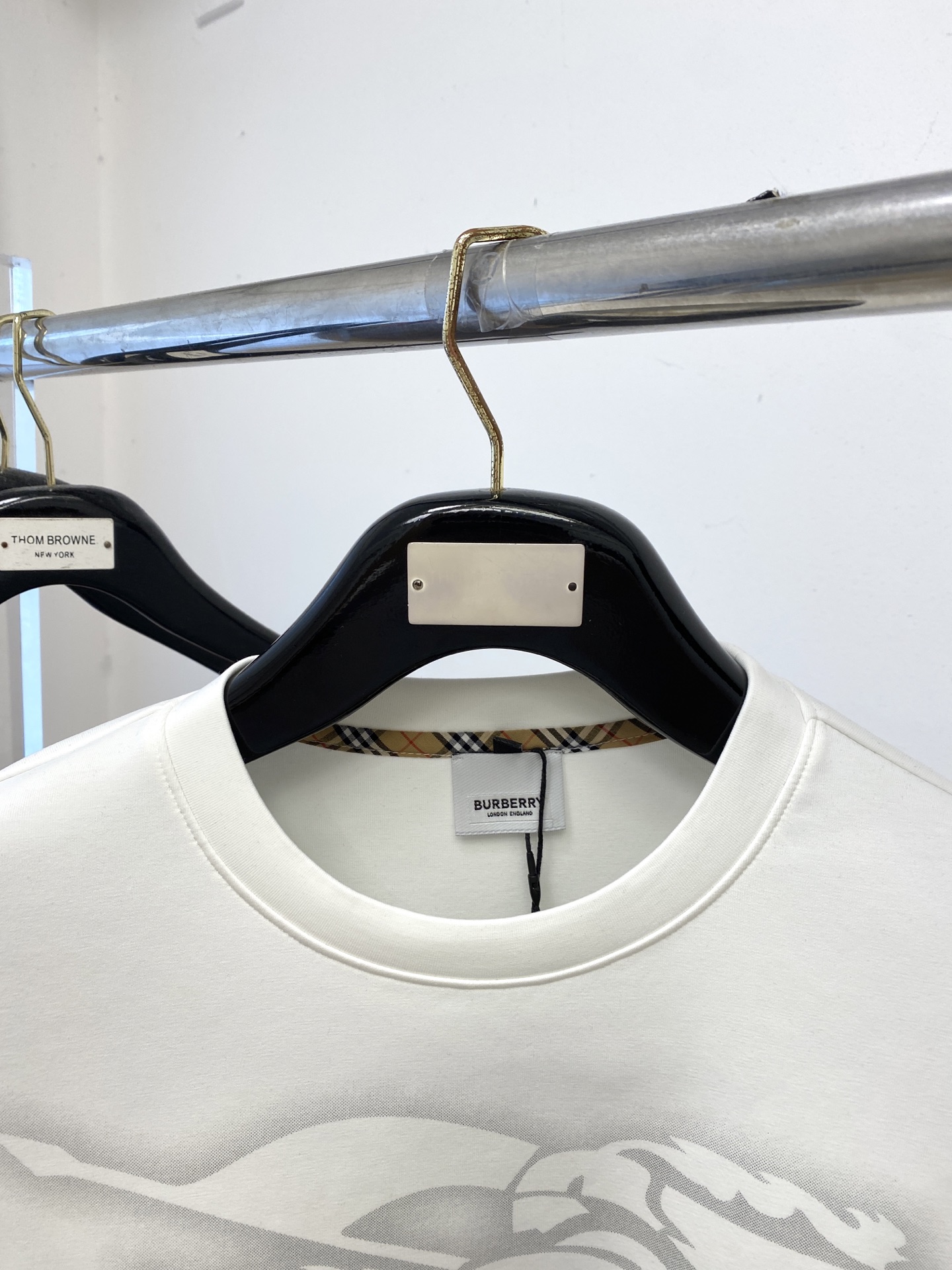 Burberry Hoodie Cotton Printed M-l-xl