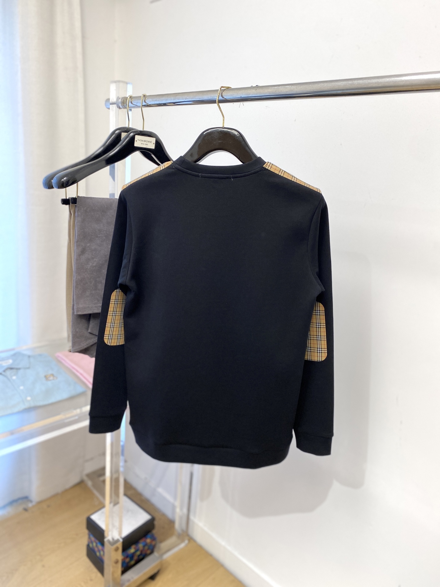 Burberry Hoodie Cotton M-l-xl