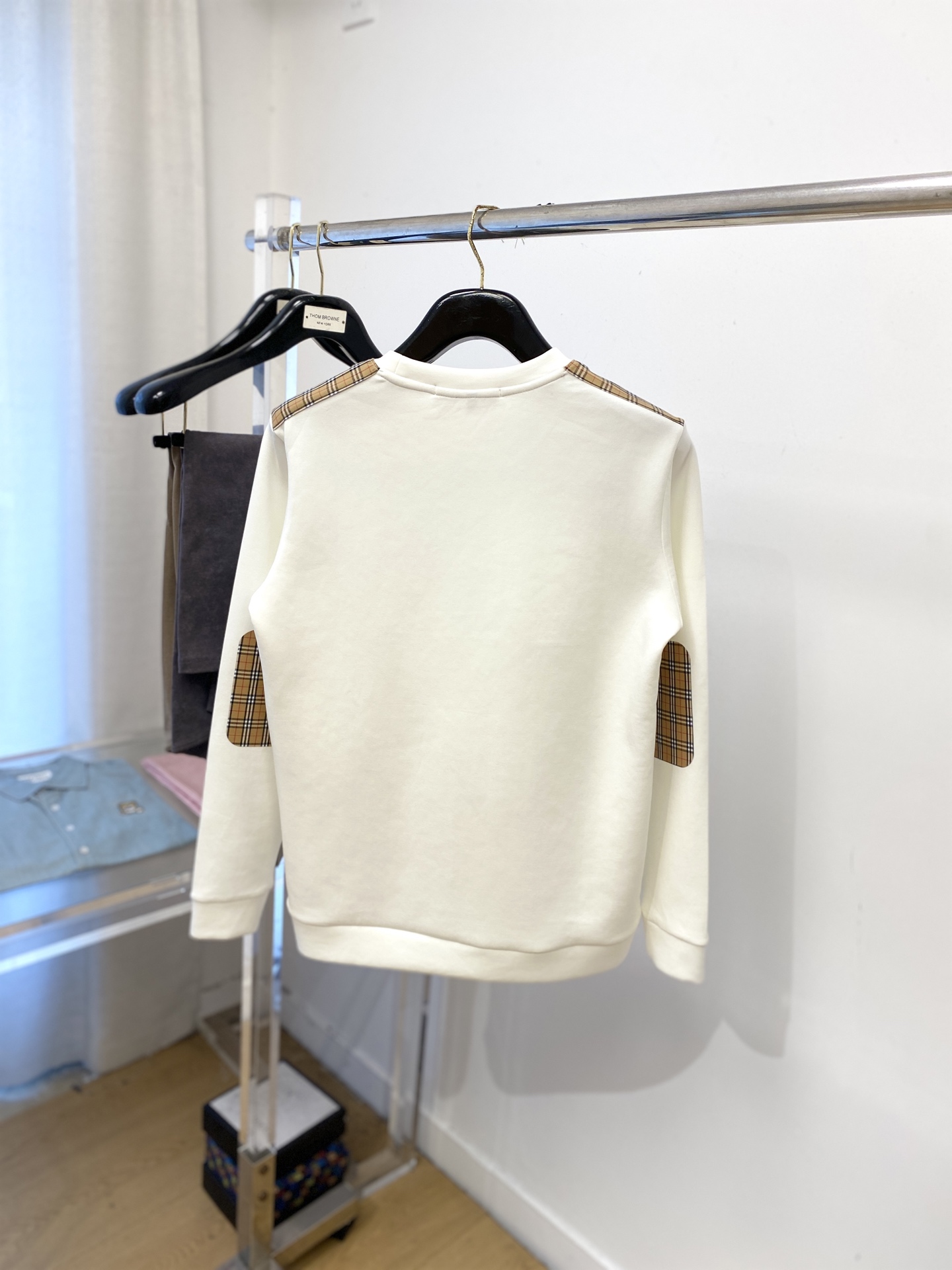 Burberry Hoodie Cotton M-l-xl