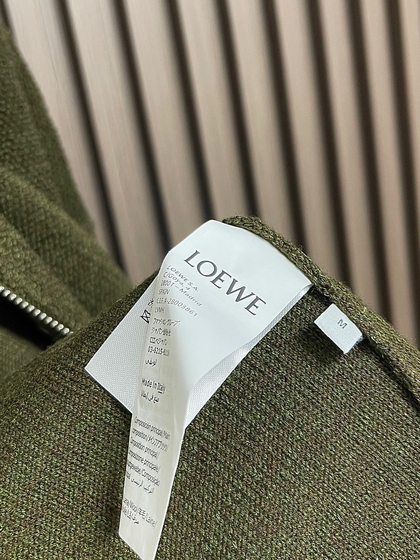 Loewe Basic Clothing Wool Hooded S-m-l-xl