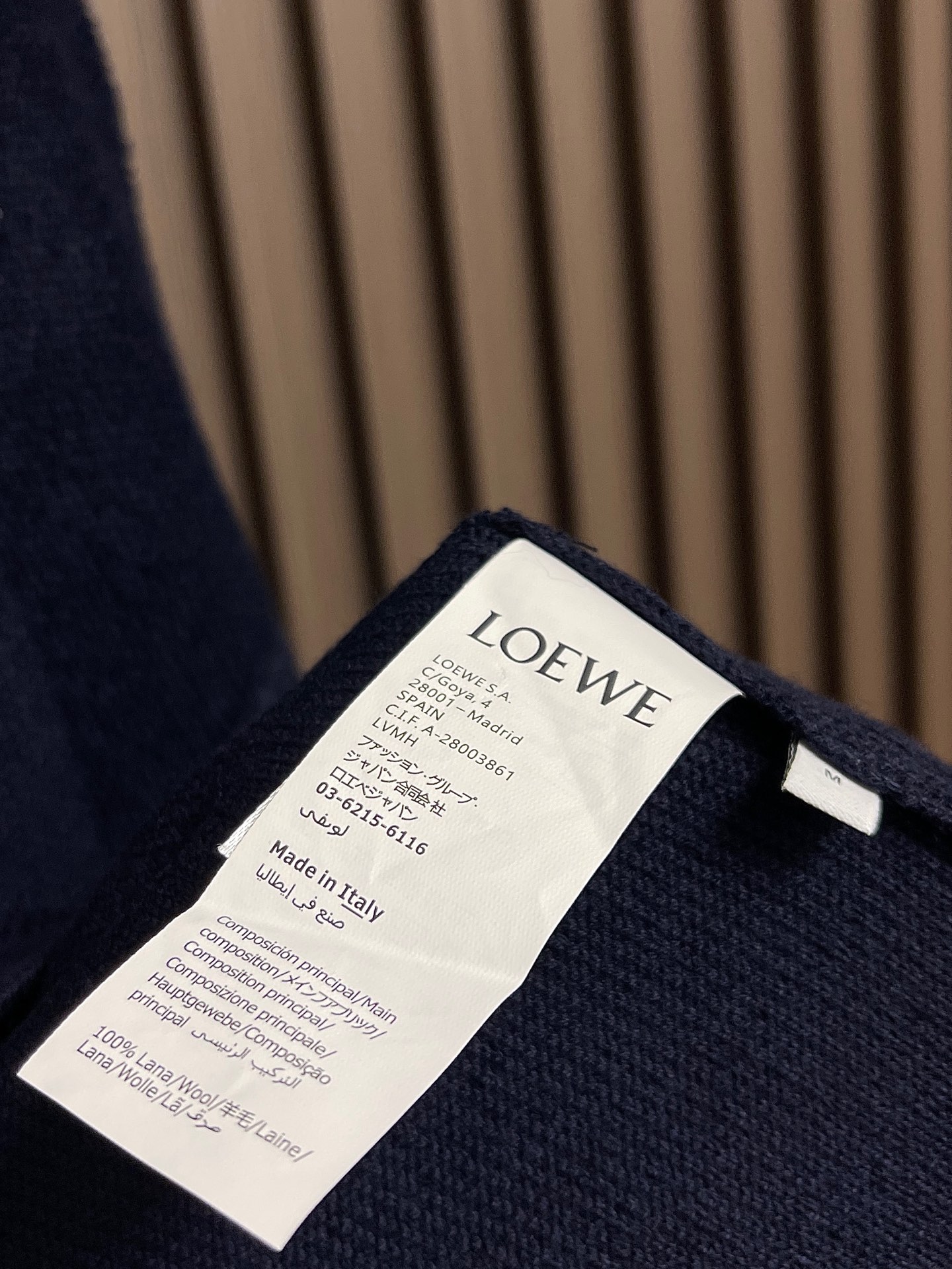 Loewe Basic Clothing Wool Hooded S-m-l-xl