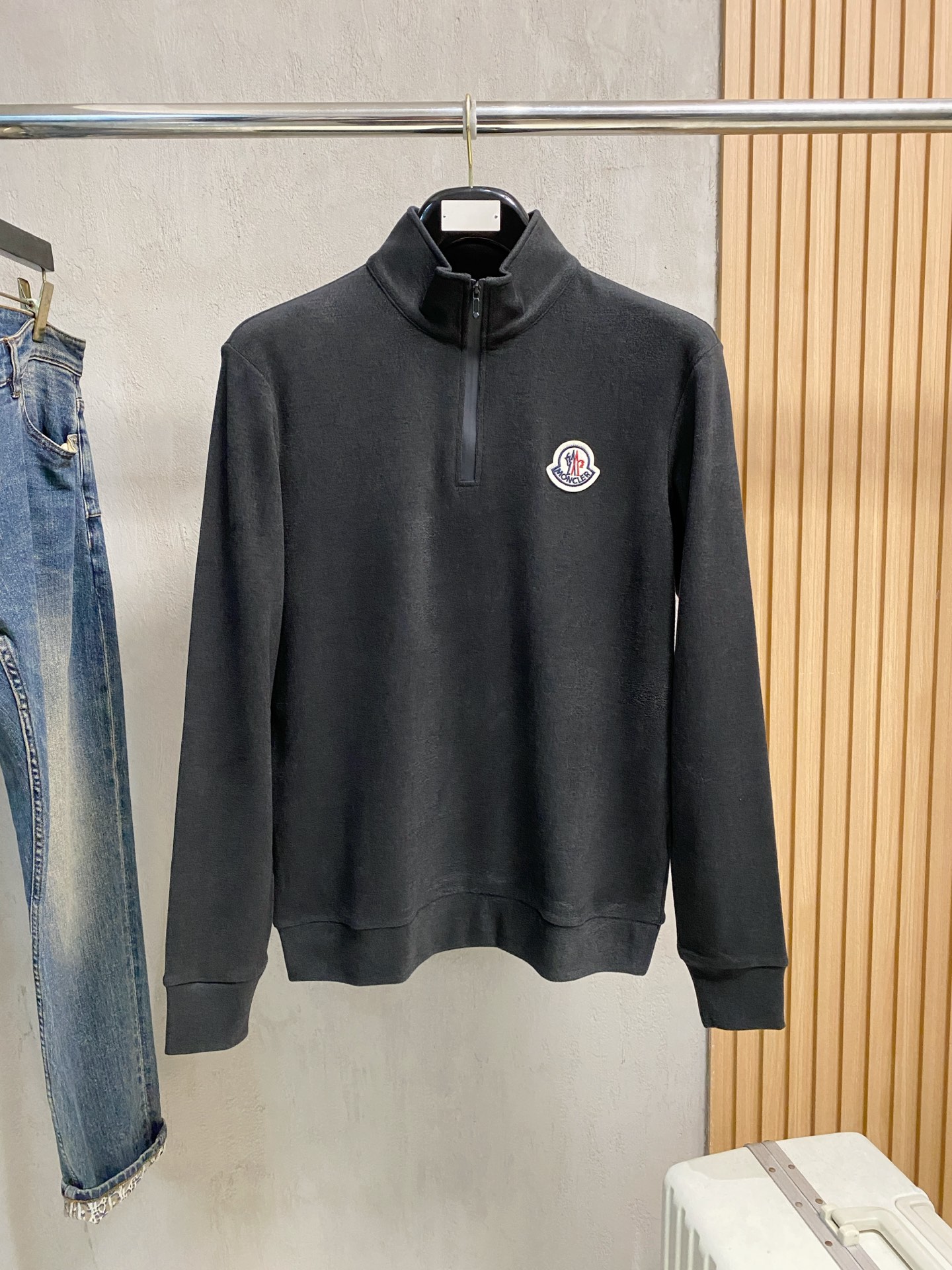 Moncler Male Basic Clothing Cotton M-l-xl