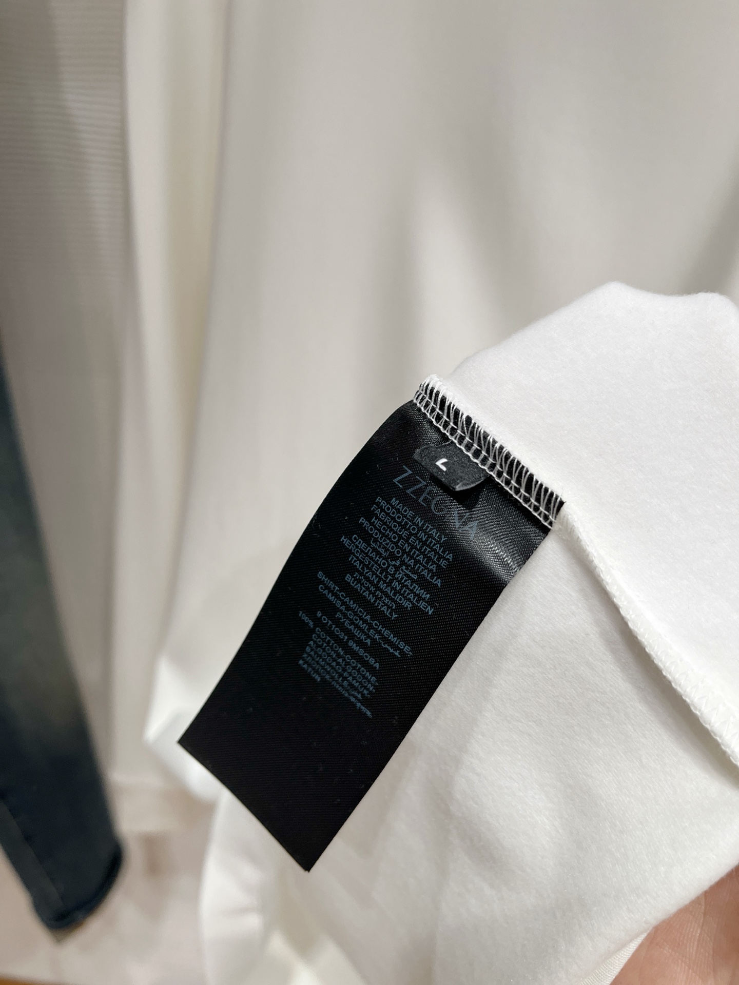 Ermenegildo Zegna Male Basic Clothing M-l-xl