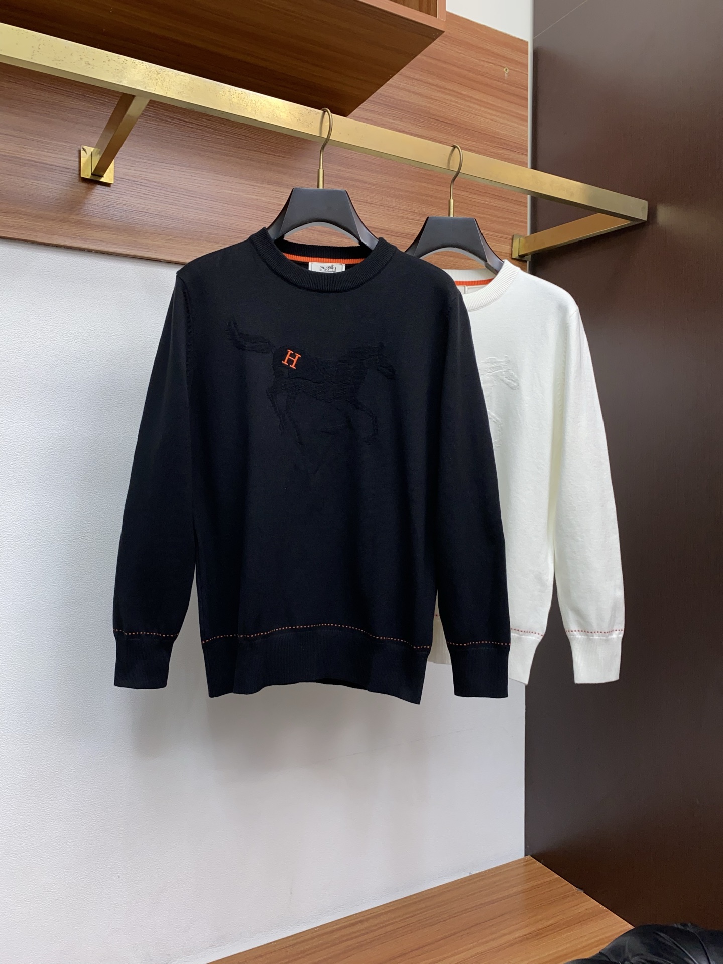 Hermès Basic Clothing Wool M-l-xl
