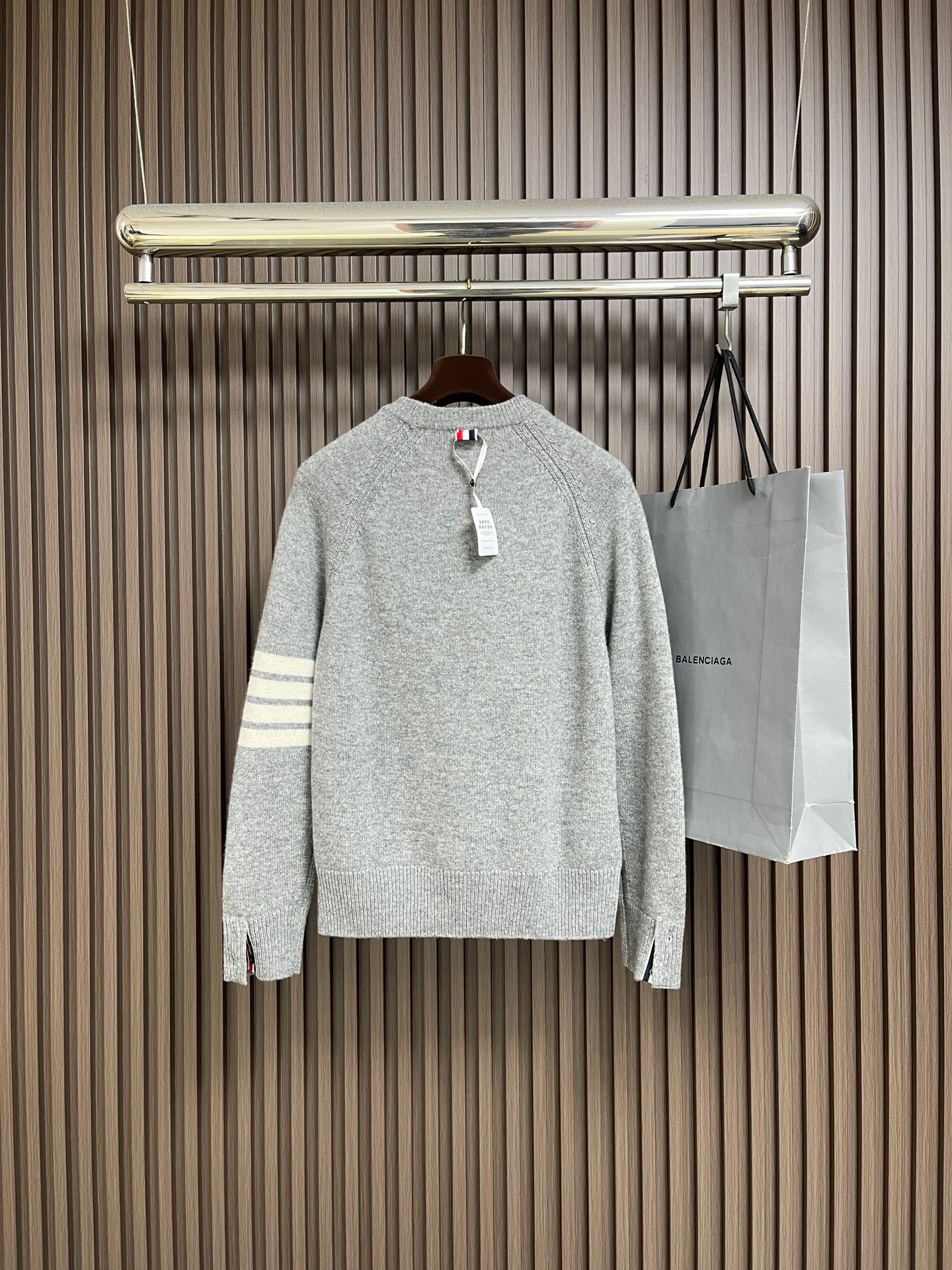 Thom Browne Couple Basic Clothing Cashmere Loose Fit M