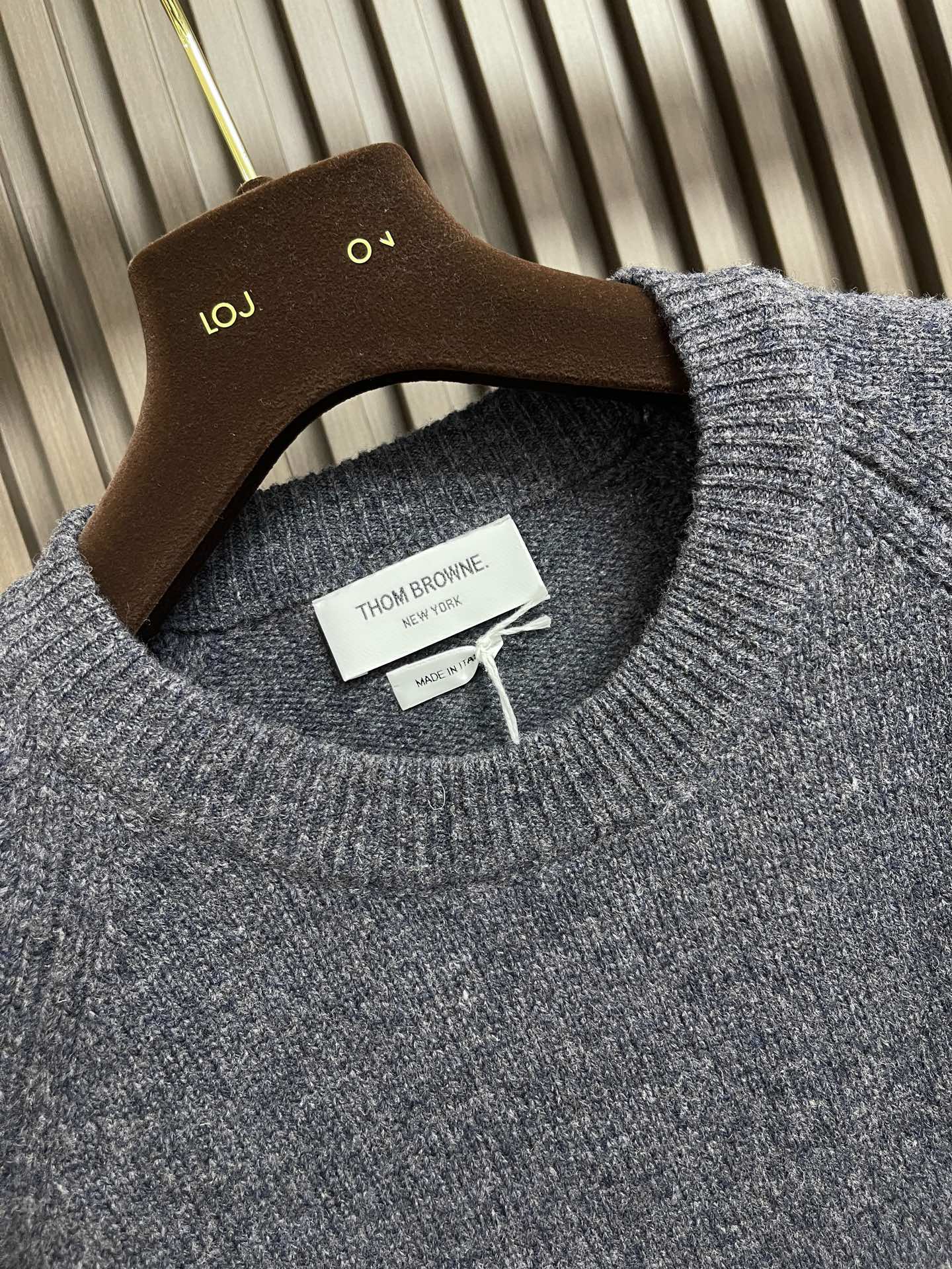 Thom Browne Couple Basic Clothing Cashmere Loose Fit M