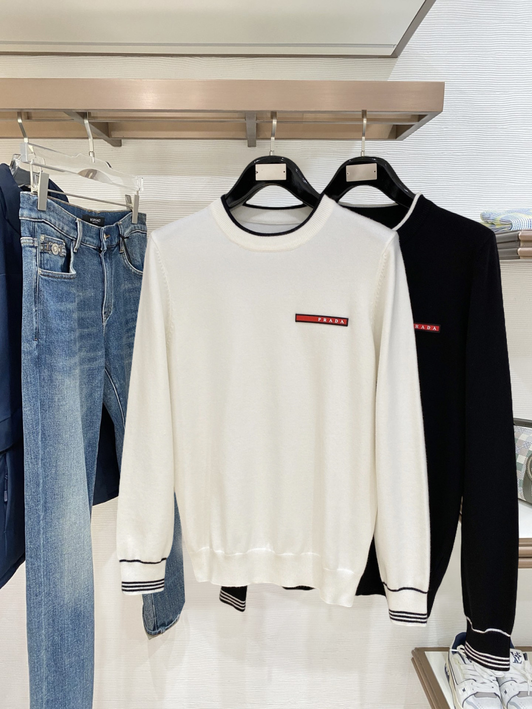 Prada Basic Clothing Wool M-xl