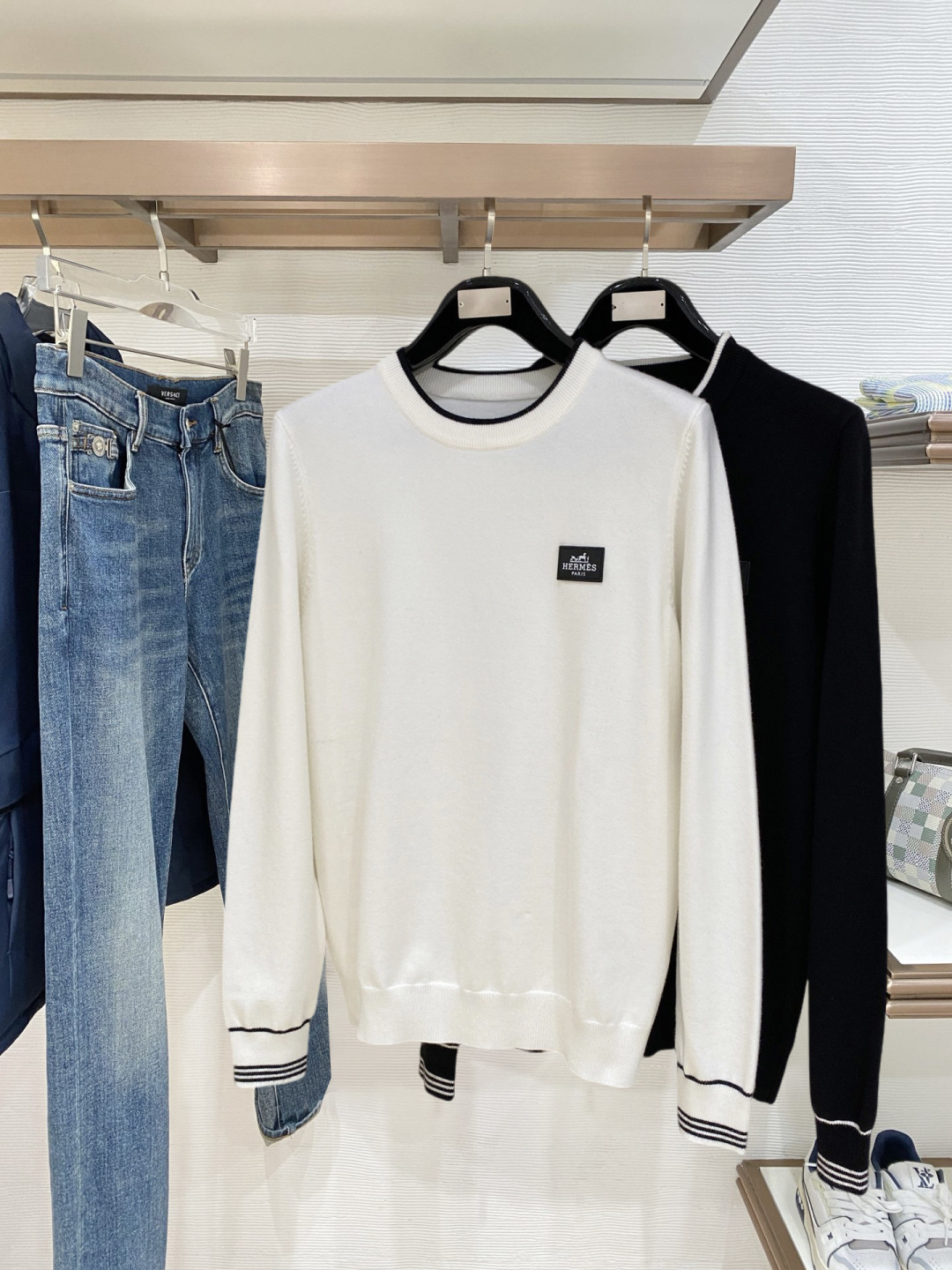 Hermès Basic Clothing Wool M-xl