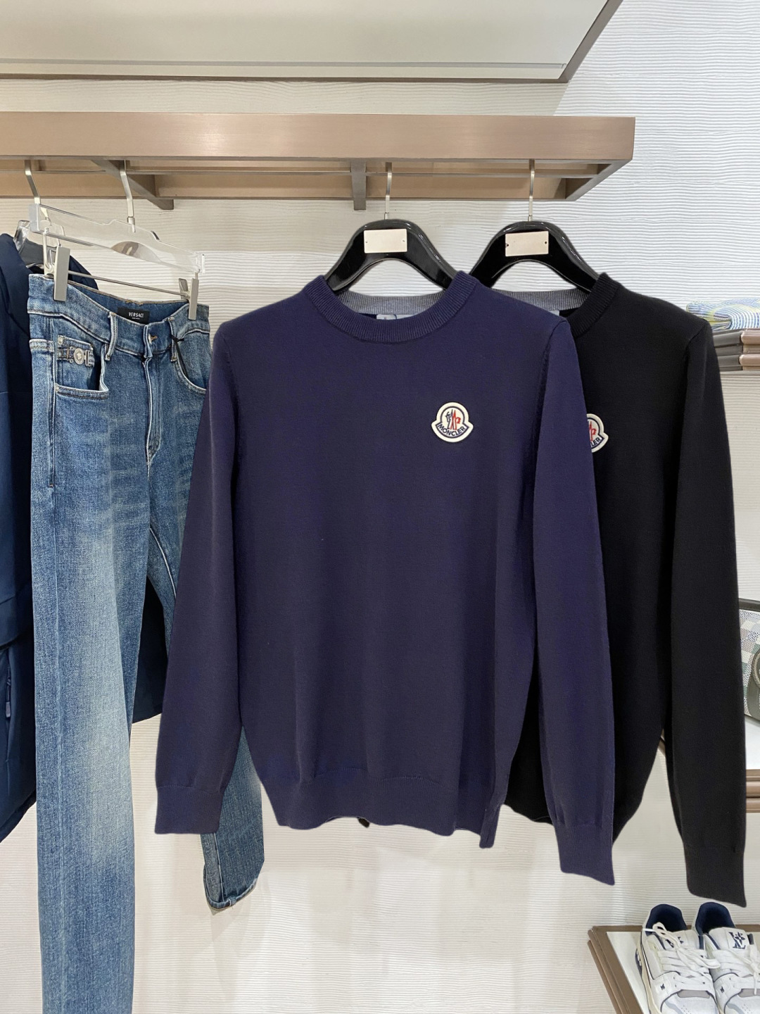 Moncler Basic Clothing Wool M-l-xl
