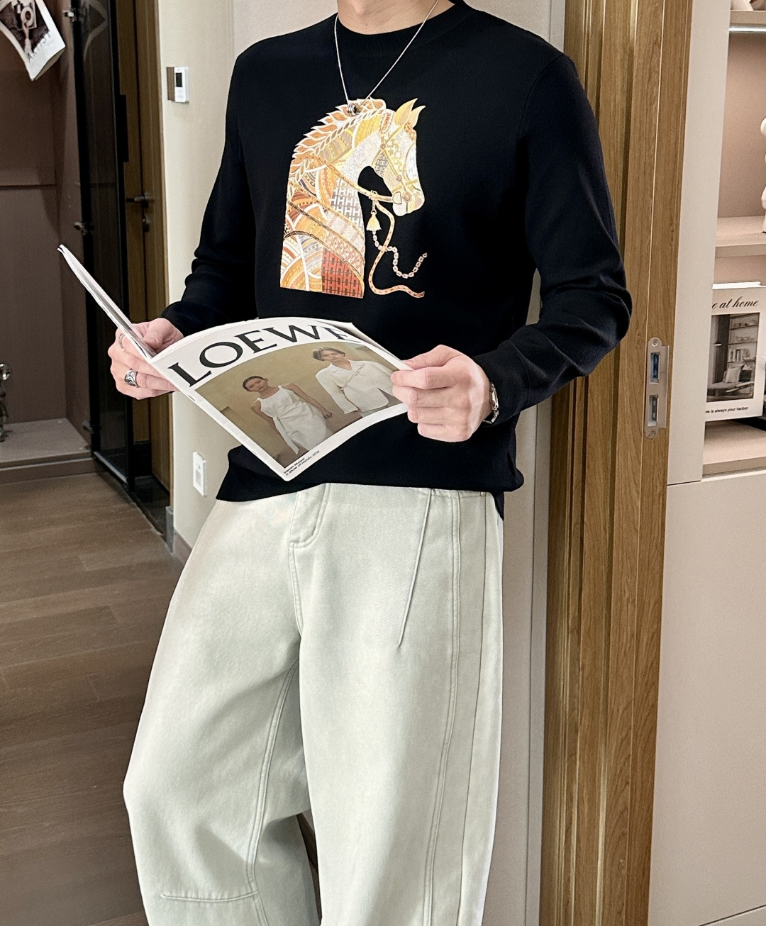 Hermès Basic Clothing Knitted S-m-xxxl