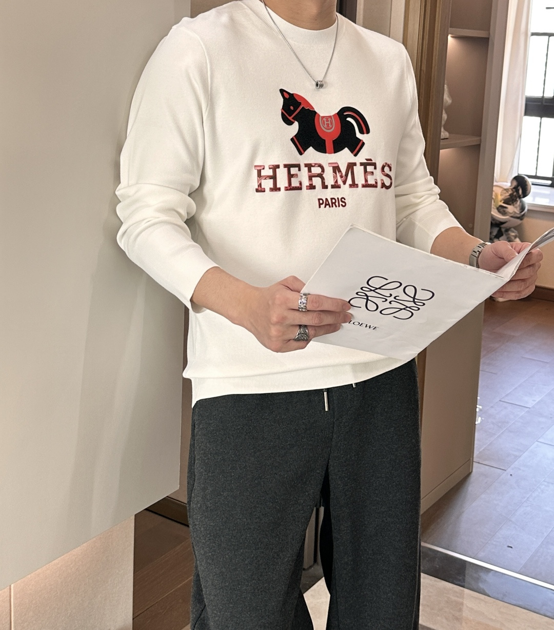 Hermès Basic Clothing Knitted S-m-xxxl
