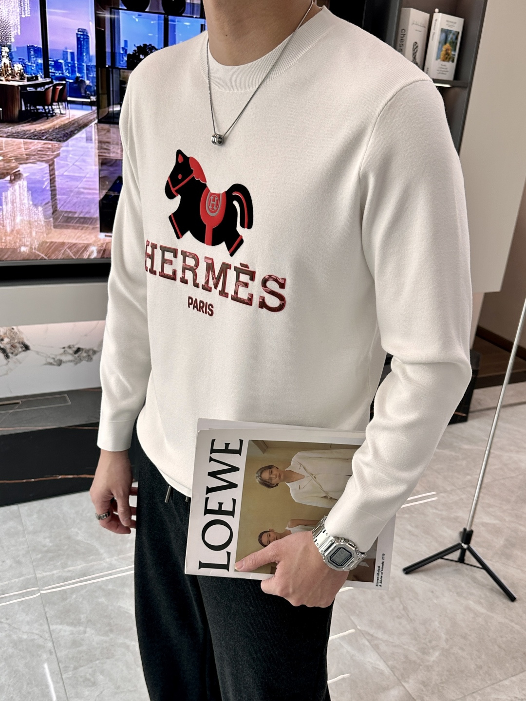 Hermès Basic Clothing Knitted S-m-xxxl