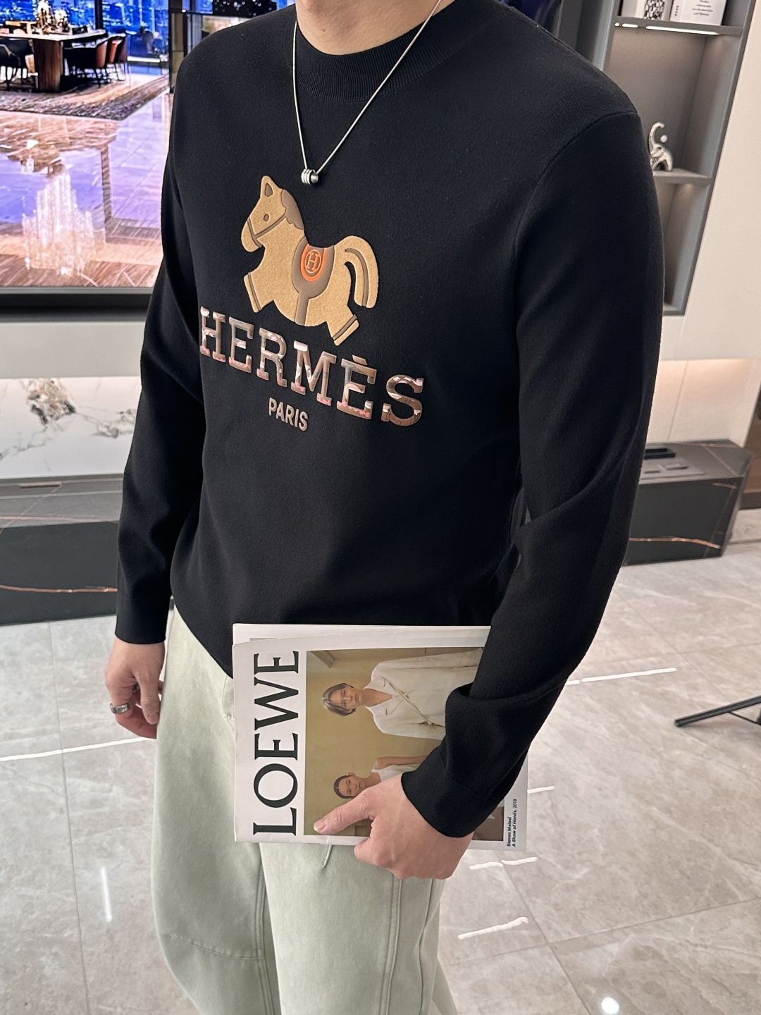 Hermès Basic Clothing Knitted S-m-xxxl
