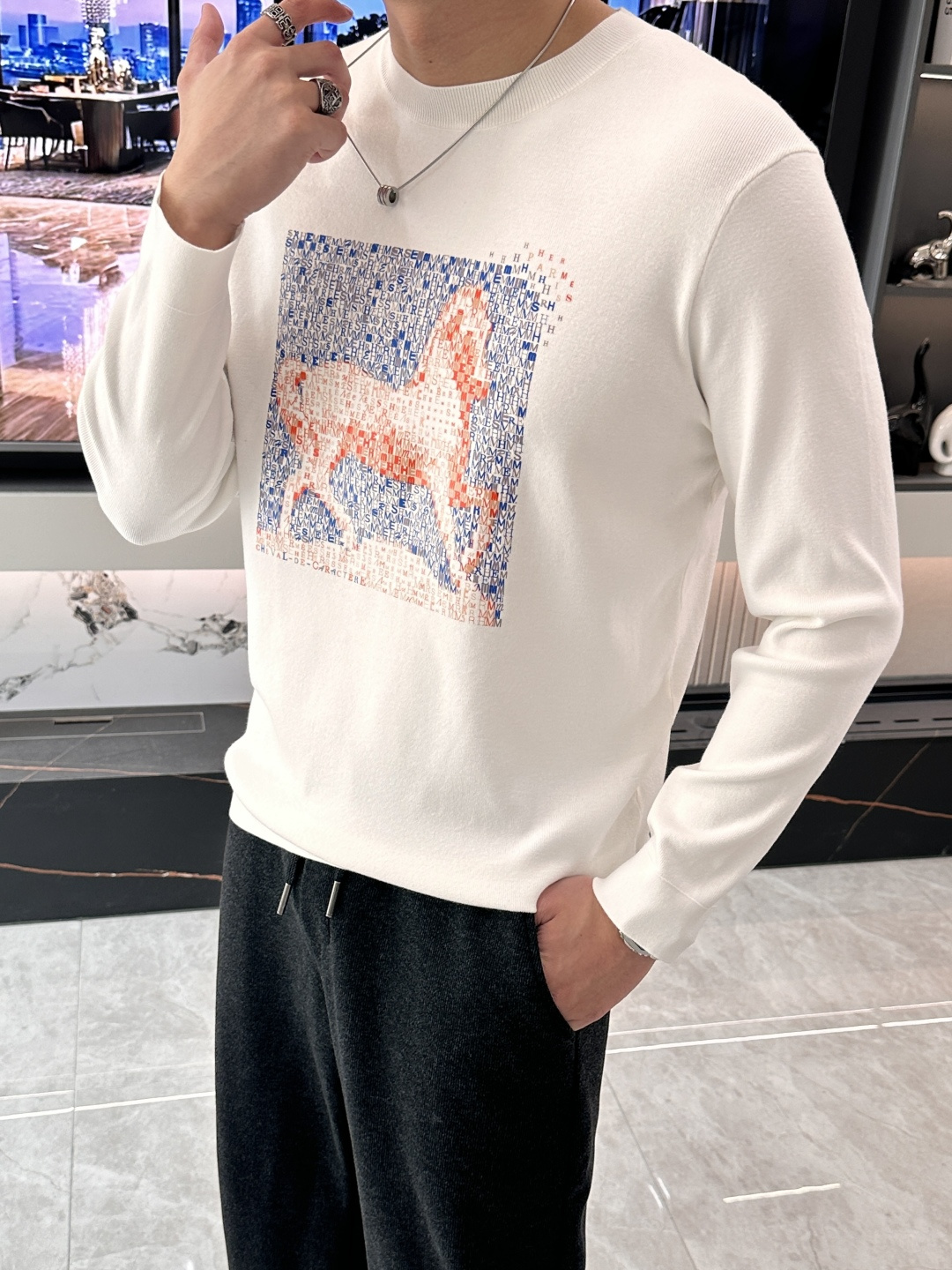 Hermès Basic Clothing Knitted S-m-xxxl