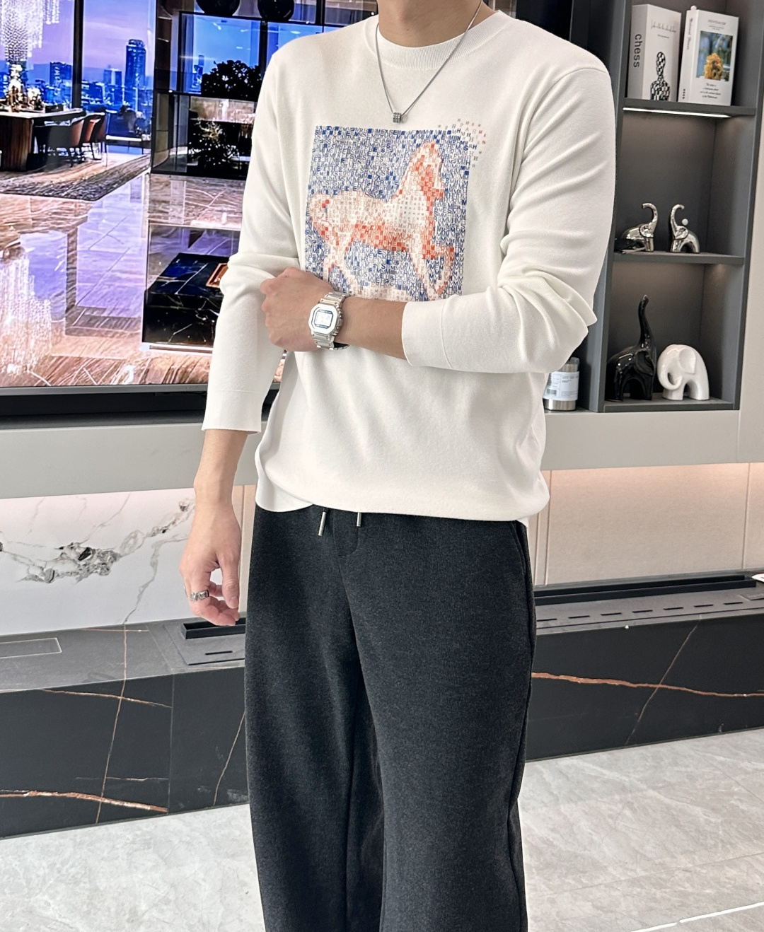 Hermès Basic Clothing Knitted S-m-xxxl