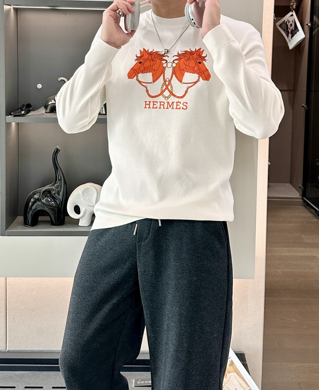 Hermès Basic Clothing Knitted S-m-xxxl