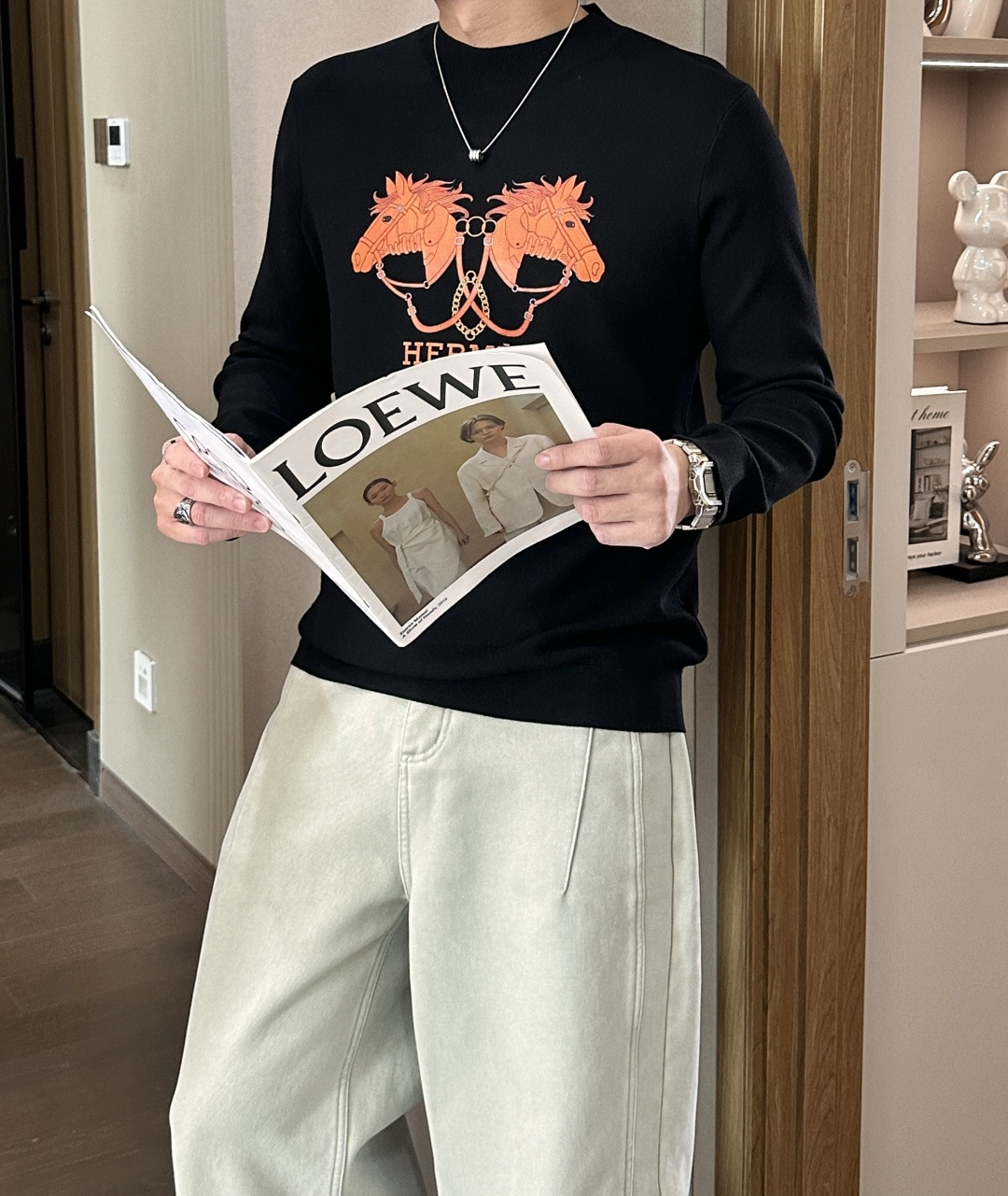 Hermès Basic Clothing Knitted S-m-xxxl