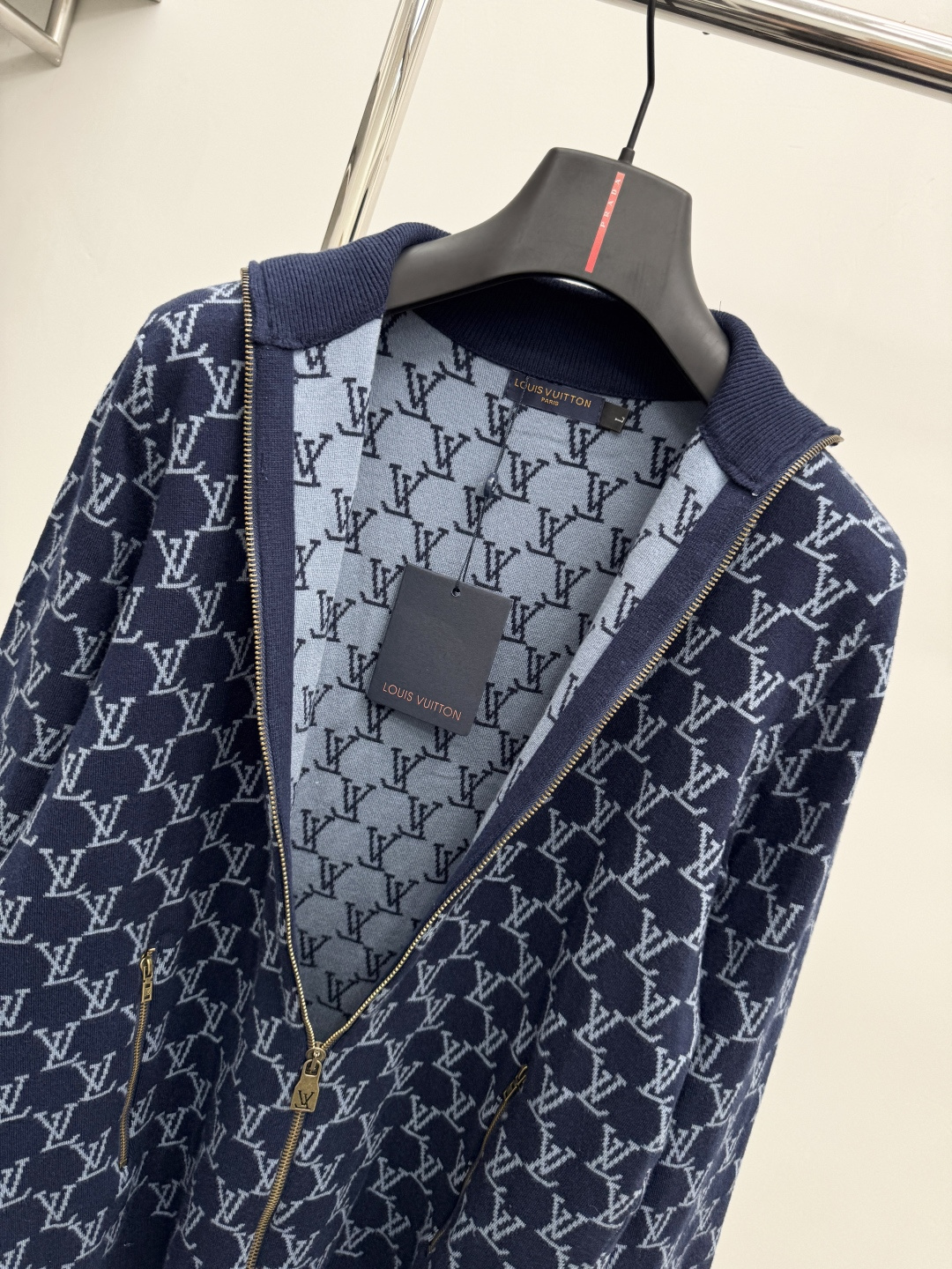 Louis Vuitton Couple Basic Clothing Wool M-xl