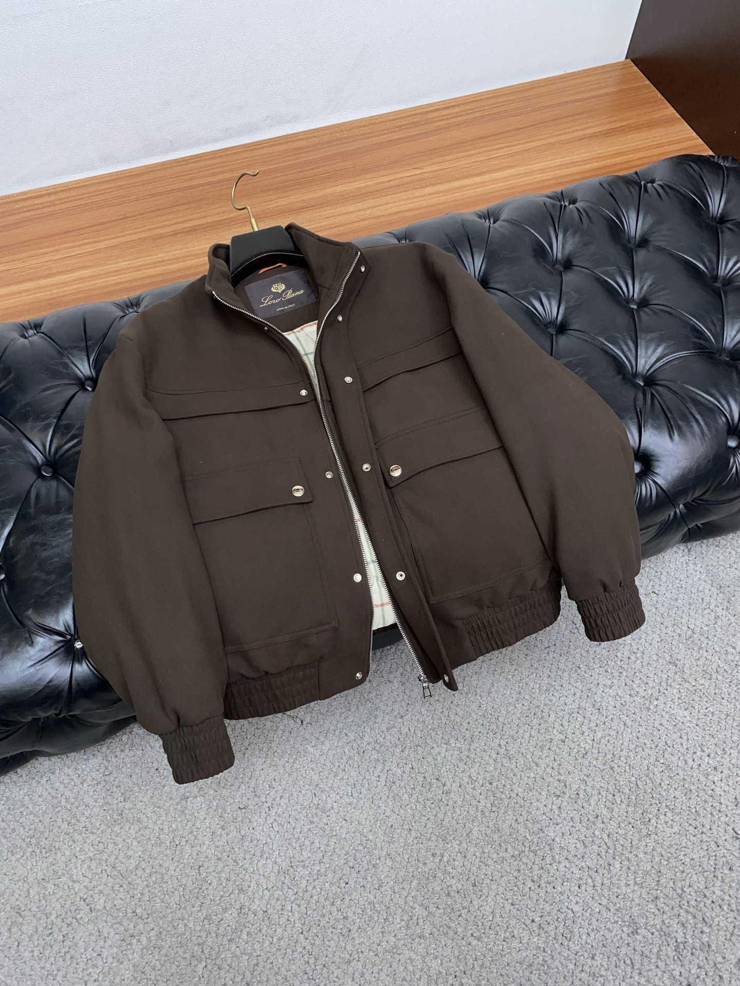 Loro Piana Male Down Jacket White Duck Down M-l-xl