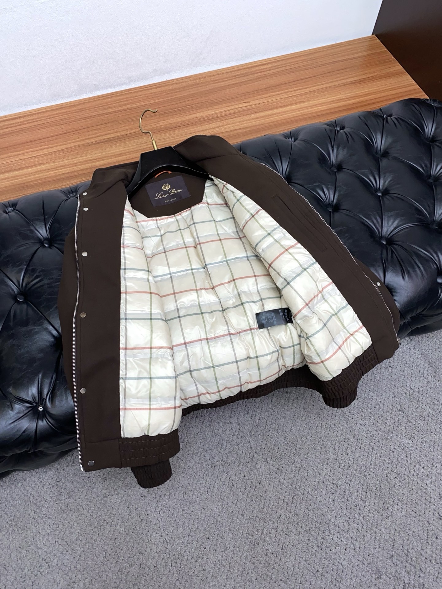 Loro Piana Male Down Jacket White Duck Down M-l-xl