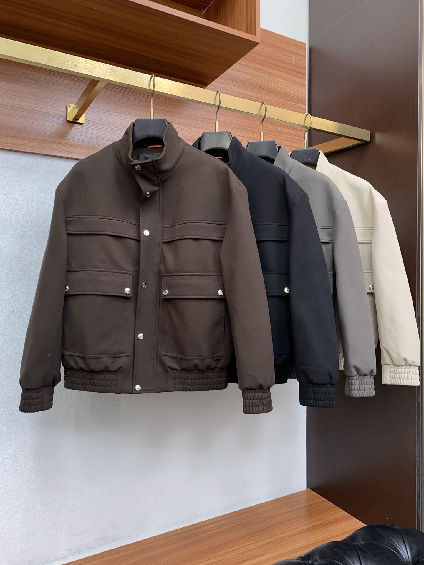 Loro Piana Male Down Jacket White Duck Down M-l-xl