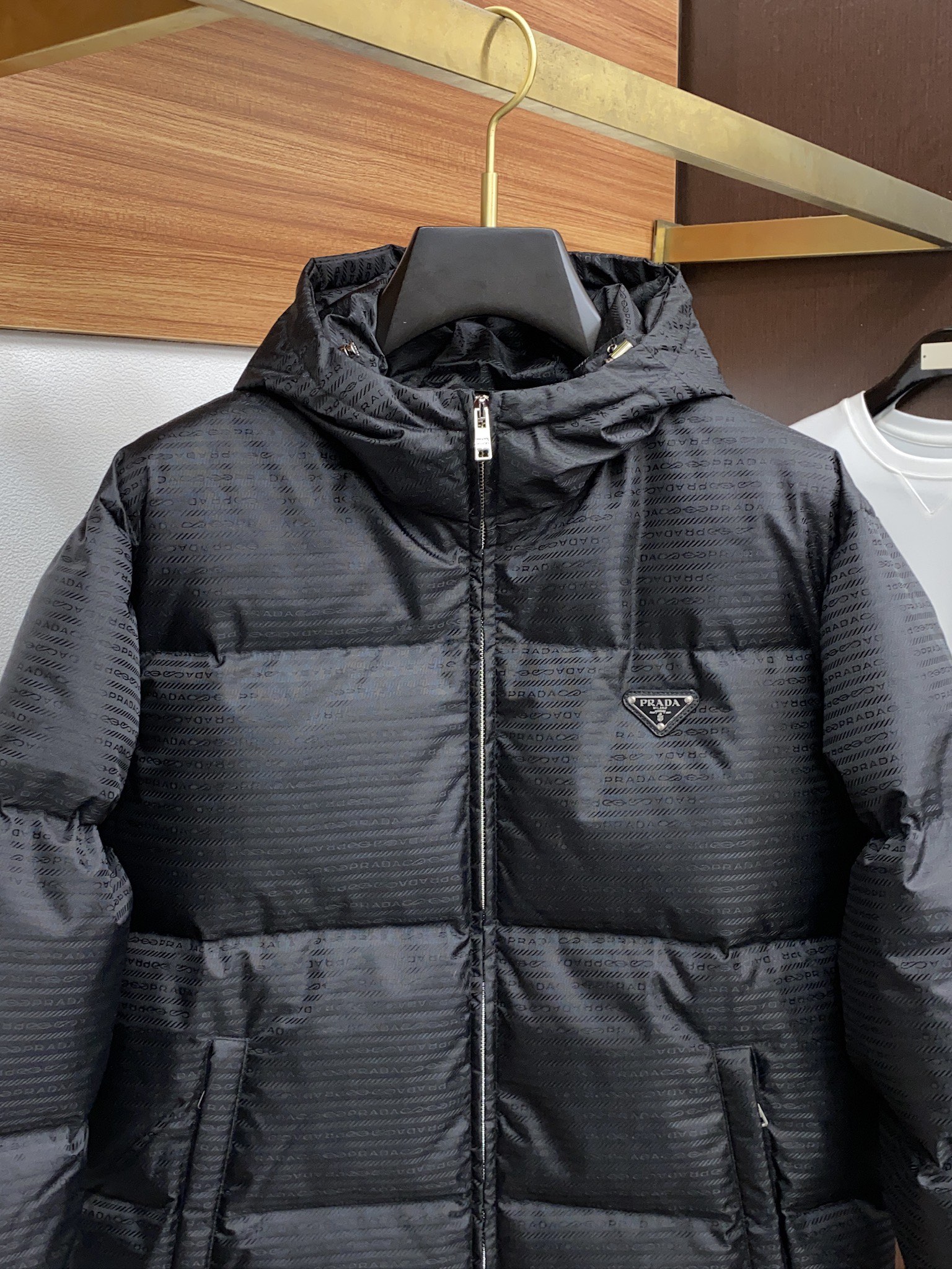 Prada Down Jacket White Duck Down M-xl